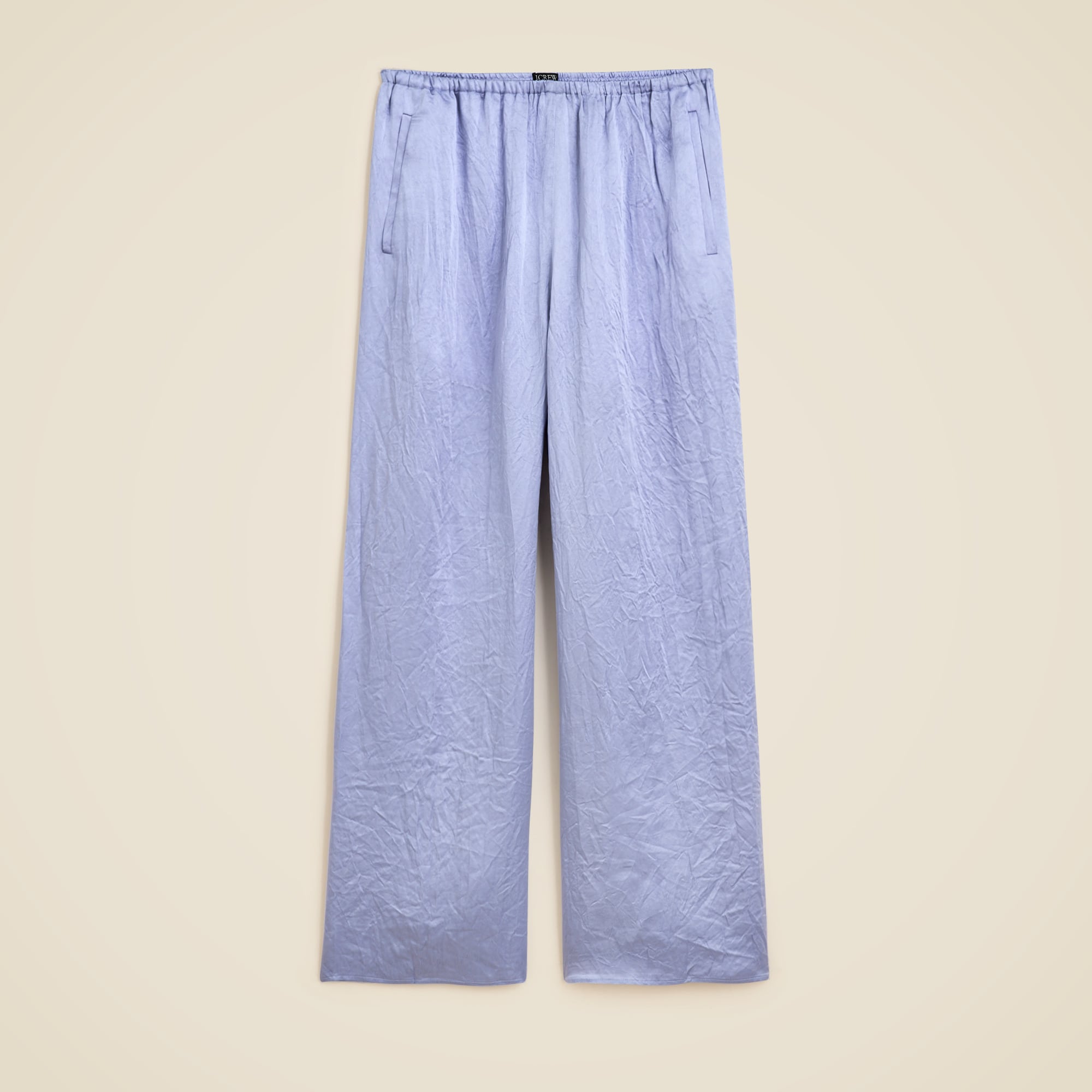 Cosmo cropped pant in textured satin - image 5