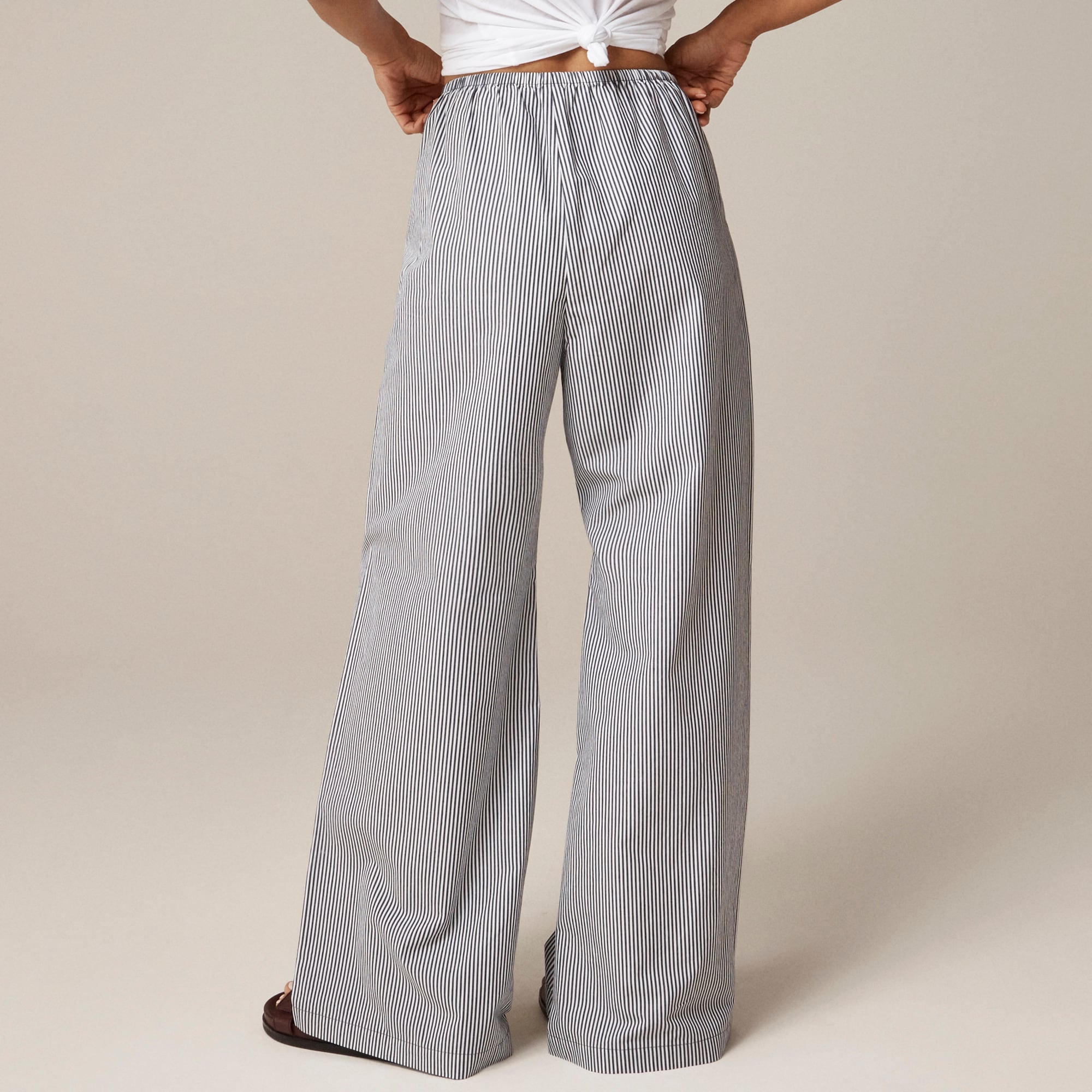 Cosmo pant in oxford stripe
