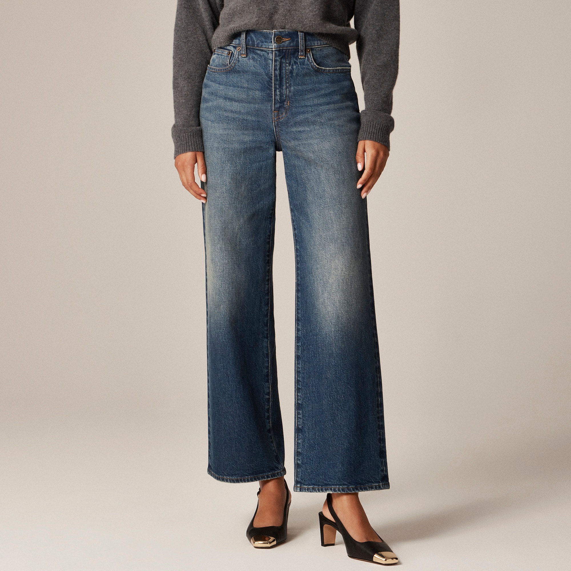 Slim-wide jean