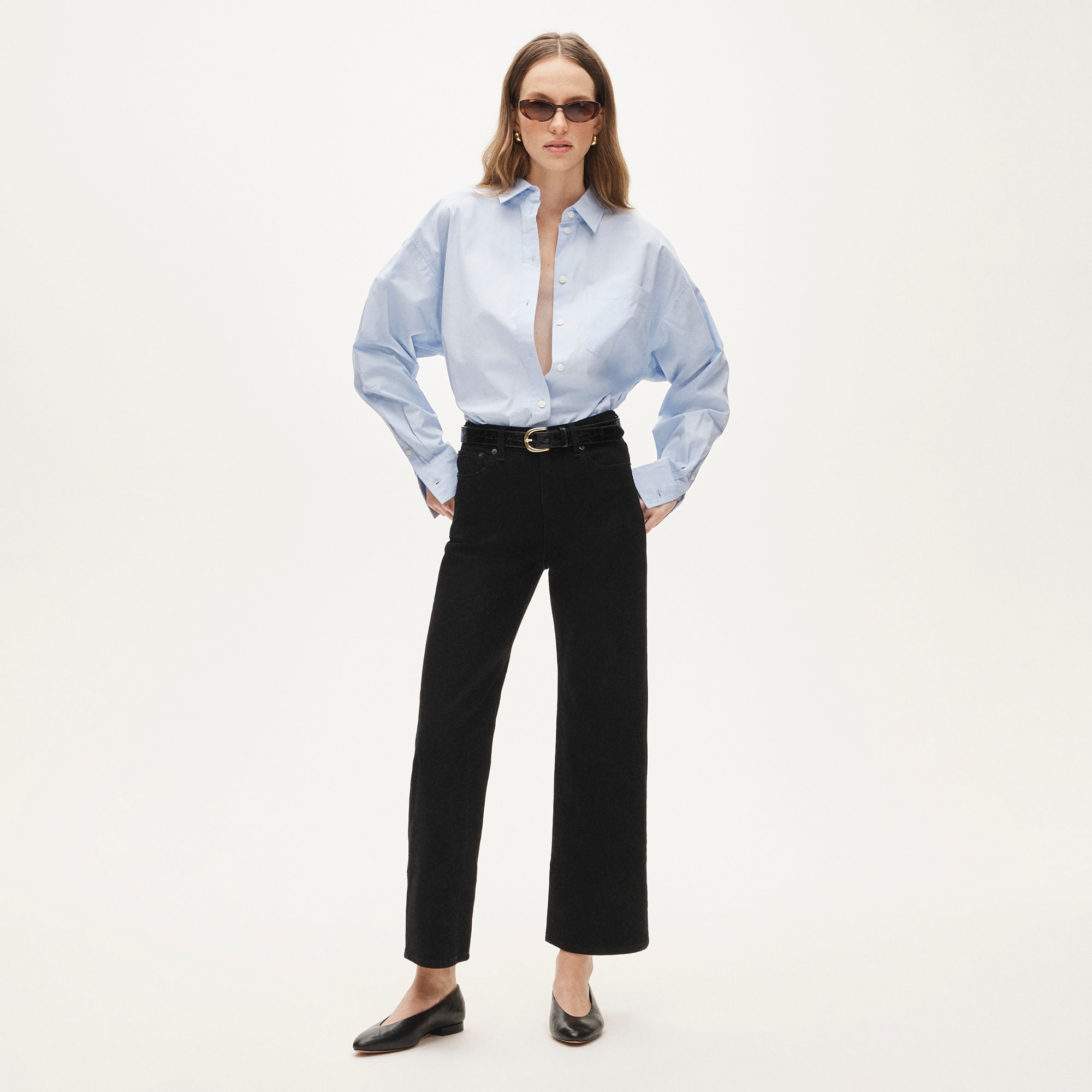 Slim-wide jean