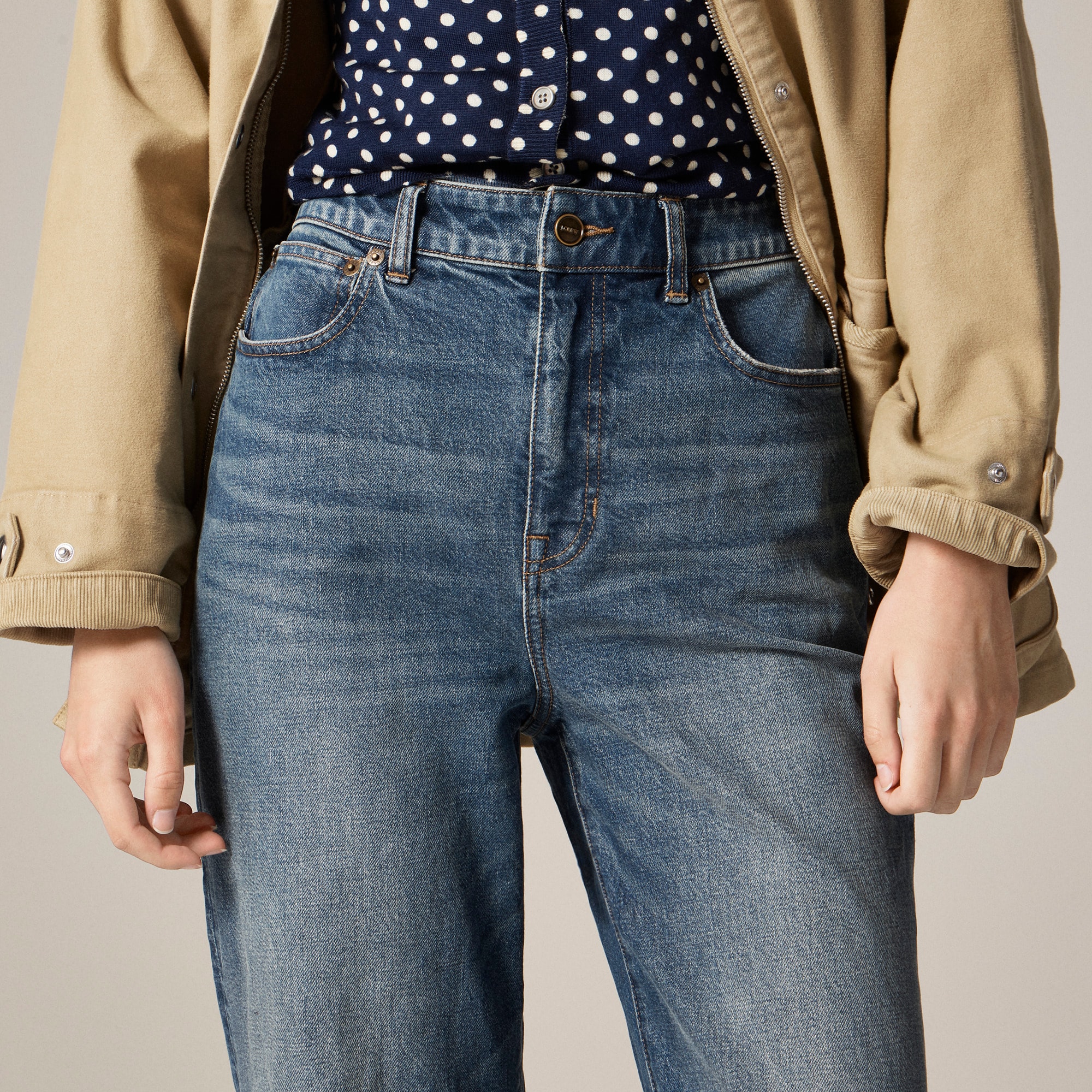 Curvy slim-wide jean - image 3