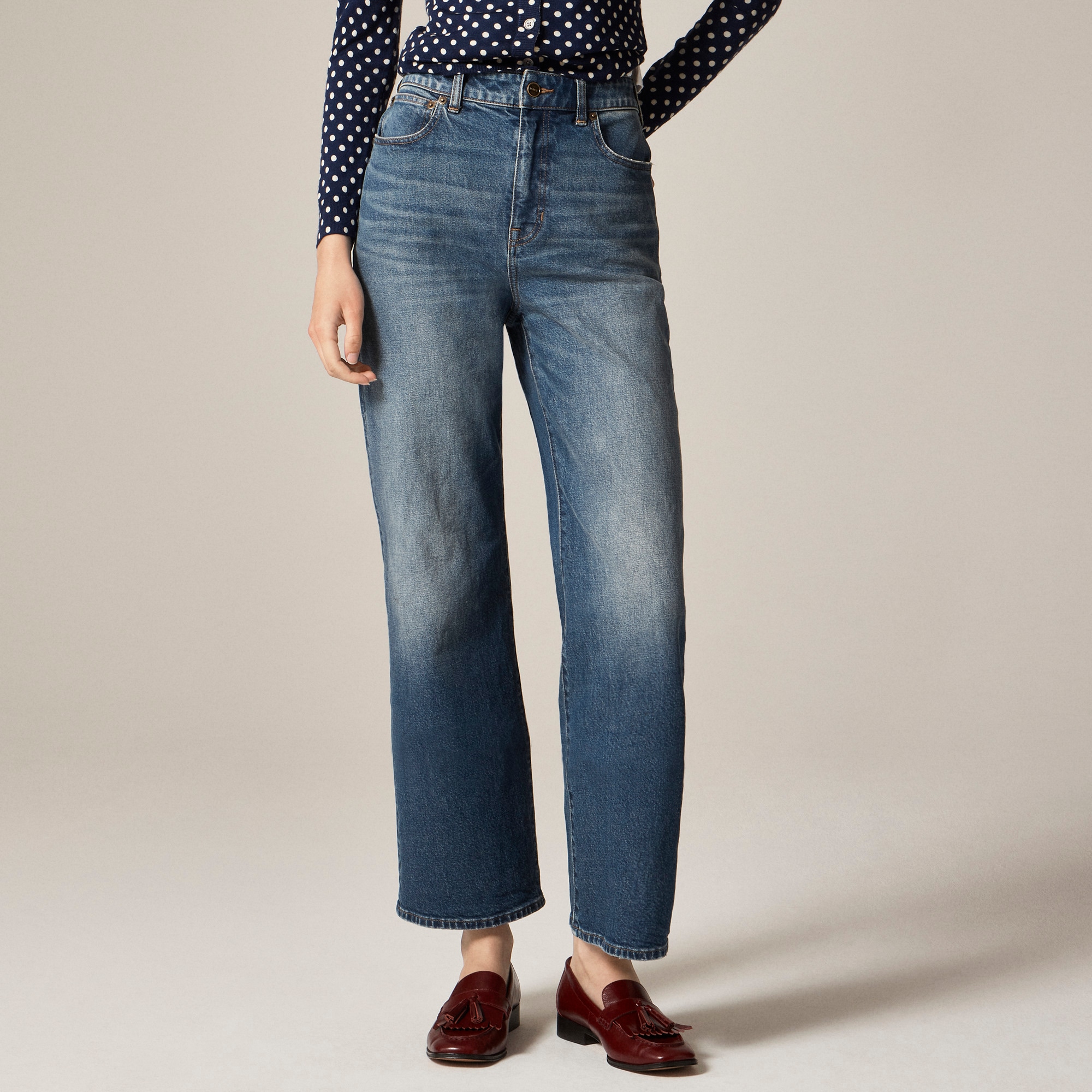 Curvy slim-wide jean - image 4