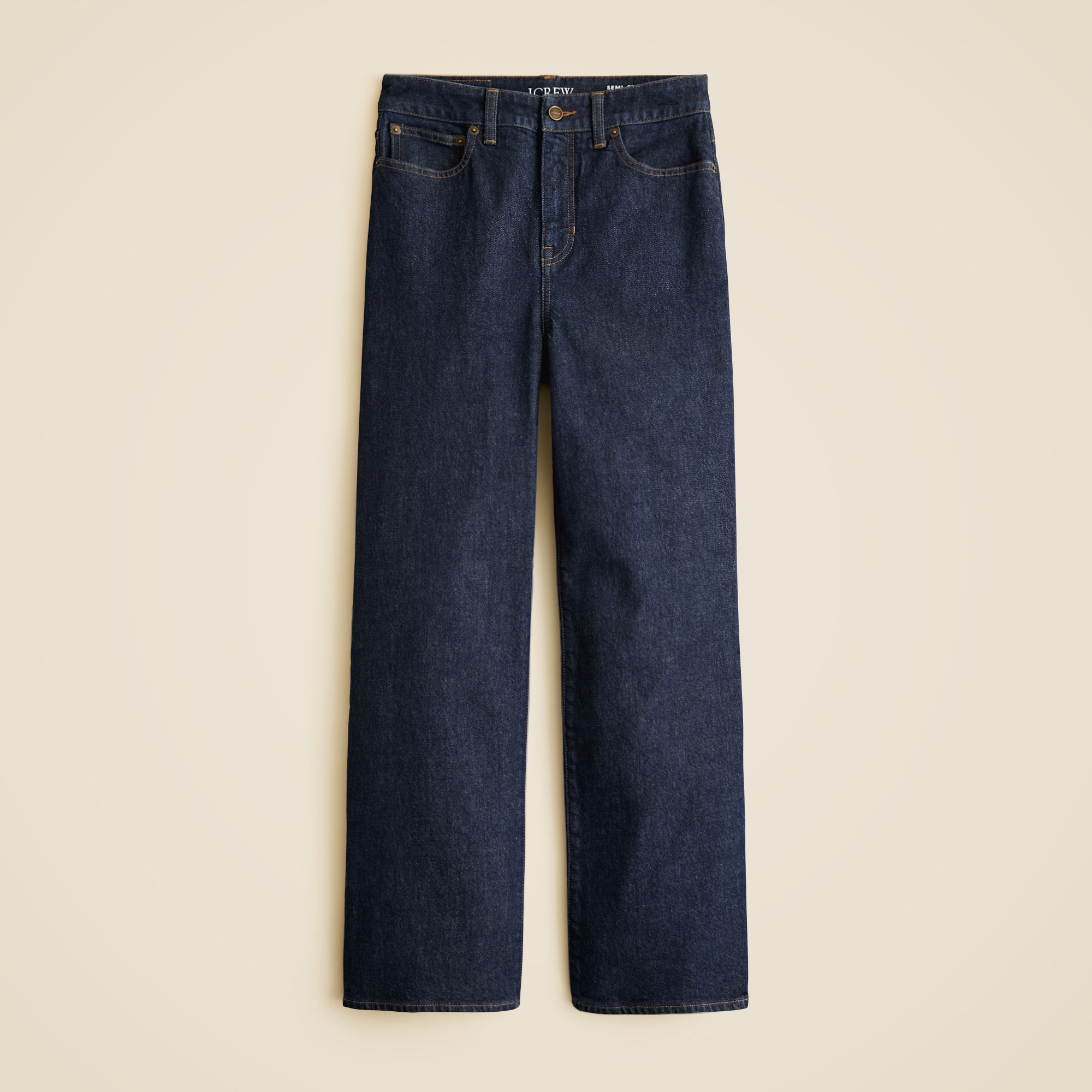 Curvy slim-wide jean