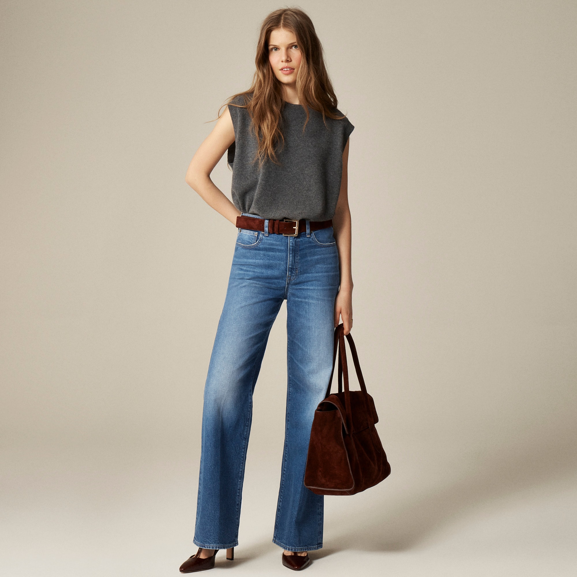 Denim trouser jean