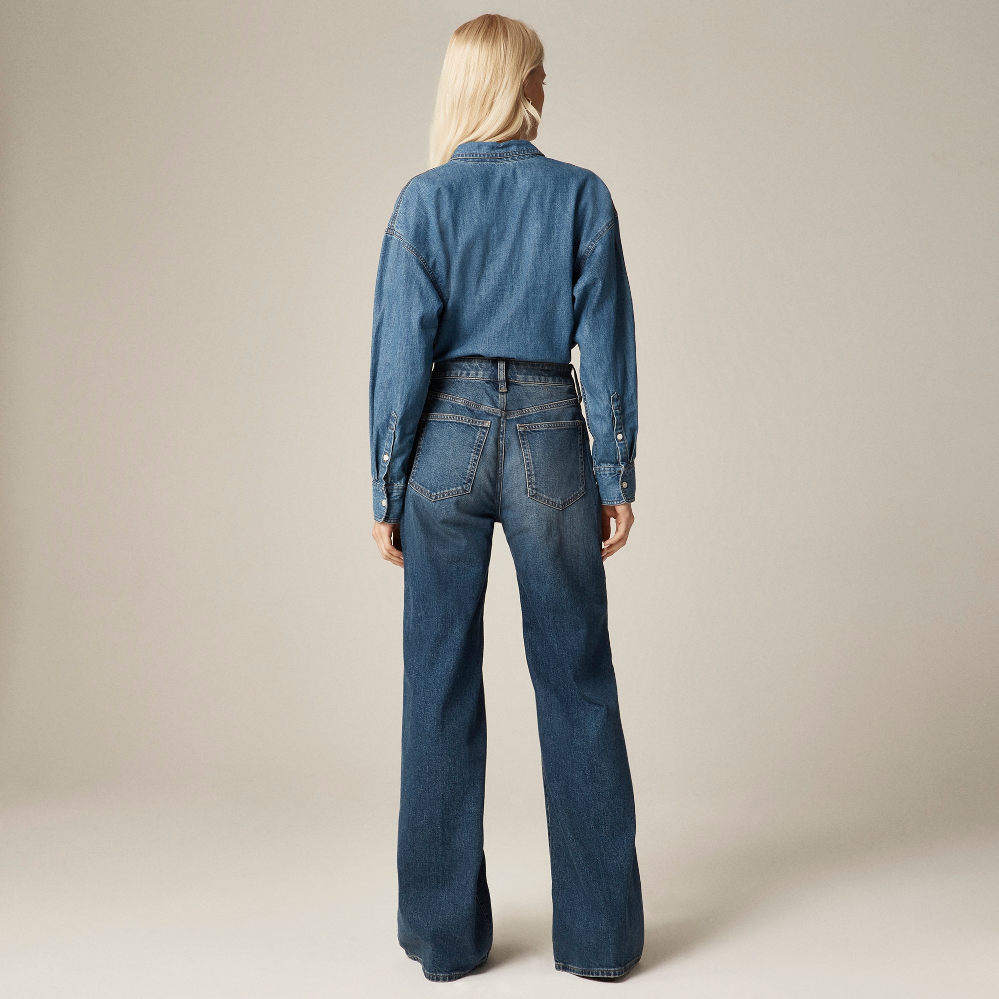Curvy denim trouser jean - image 5