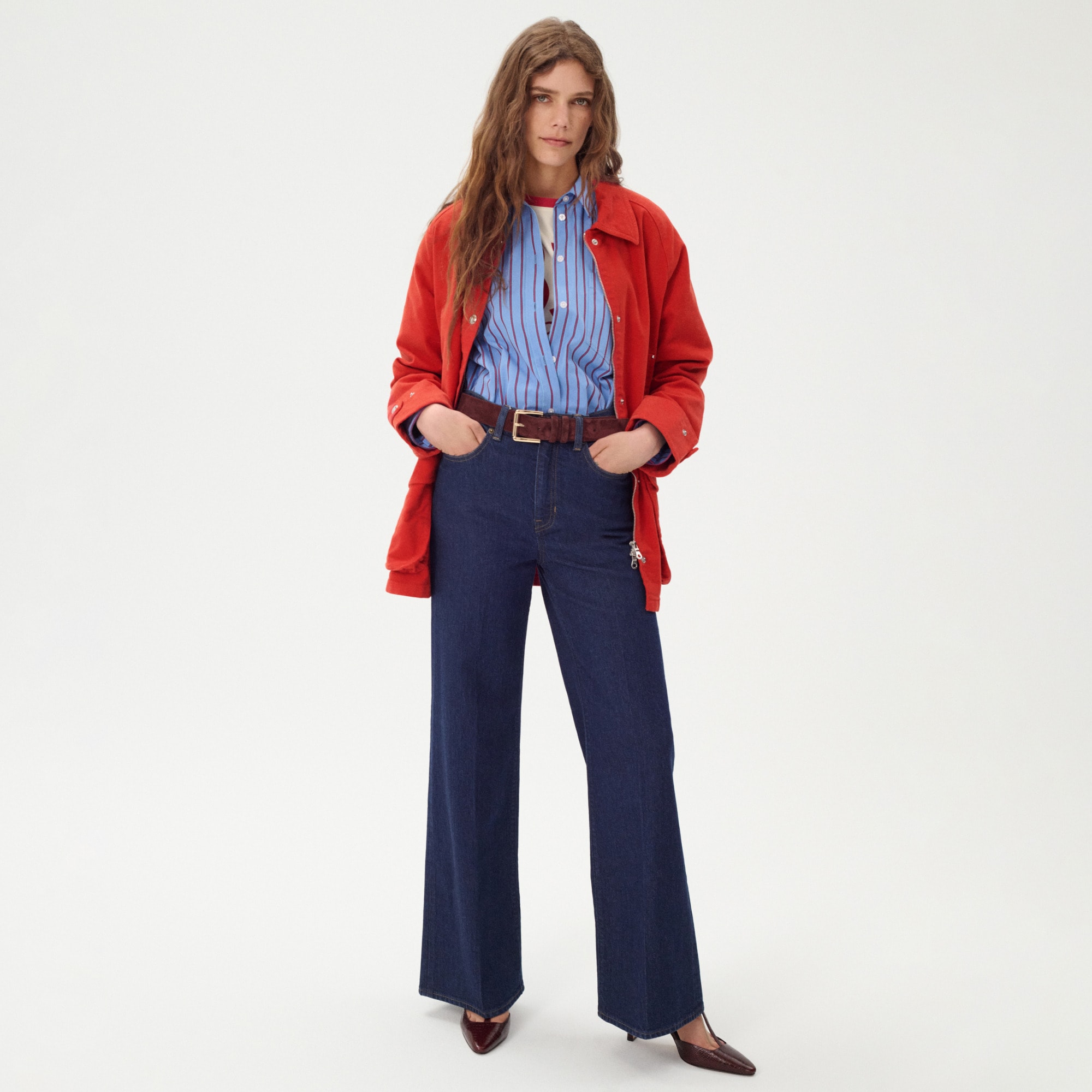 Denim trouser jean