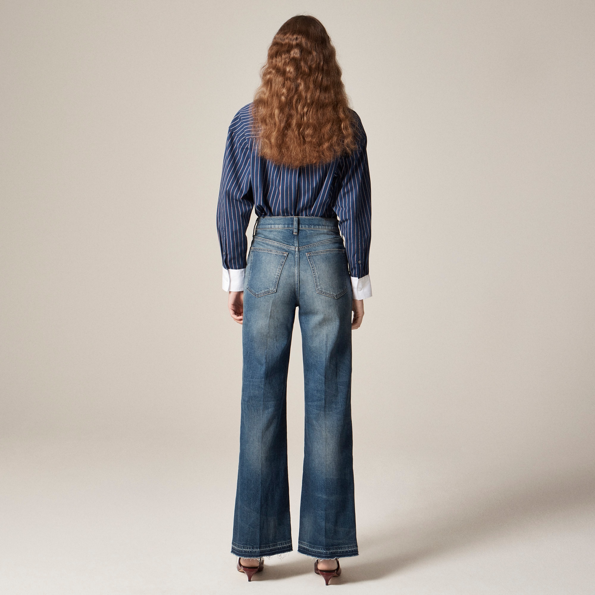 Denim trouser jean