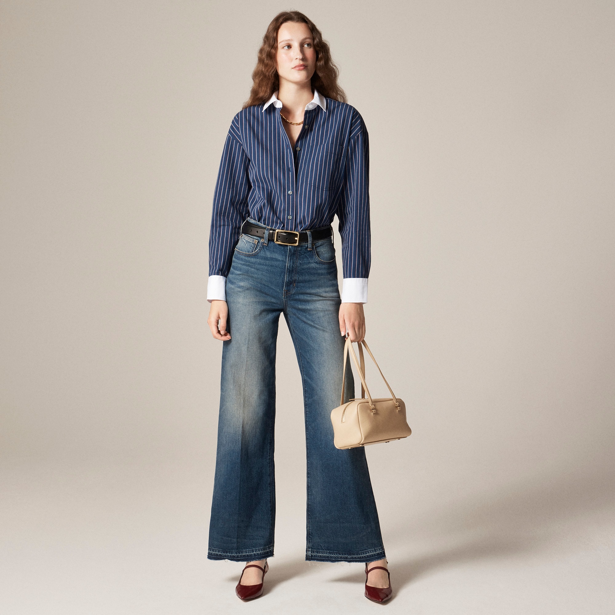 Denim trouser jean