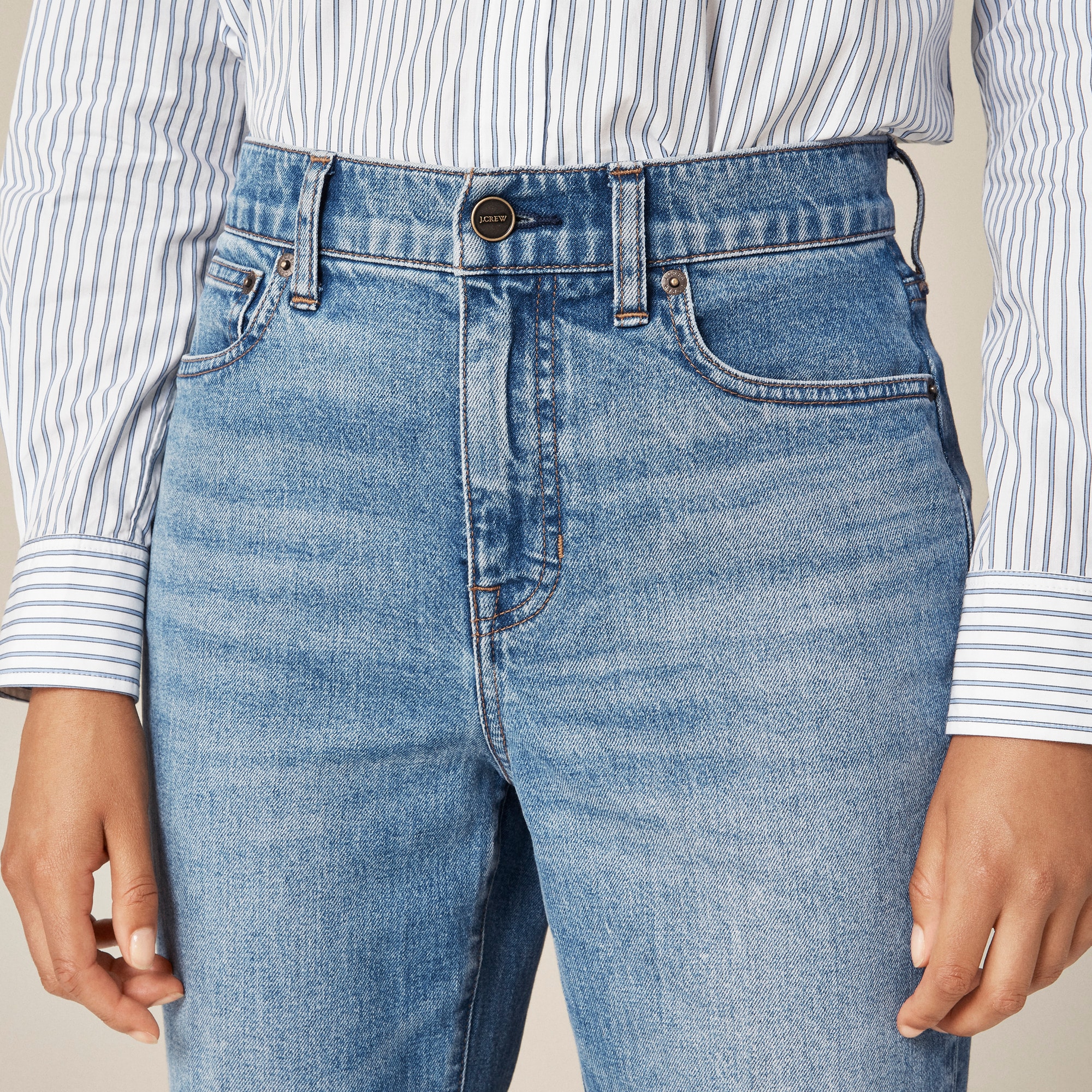 Charley kickout cropped jean - image 4