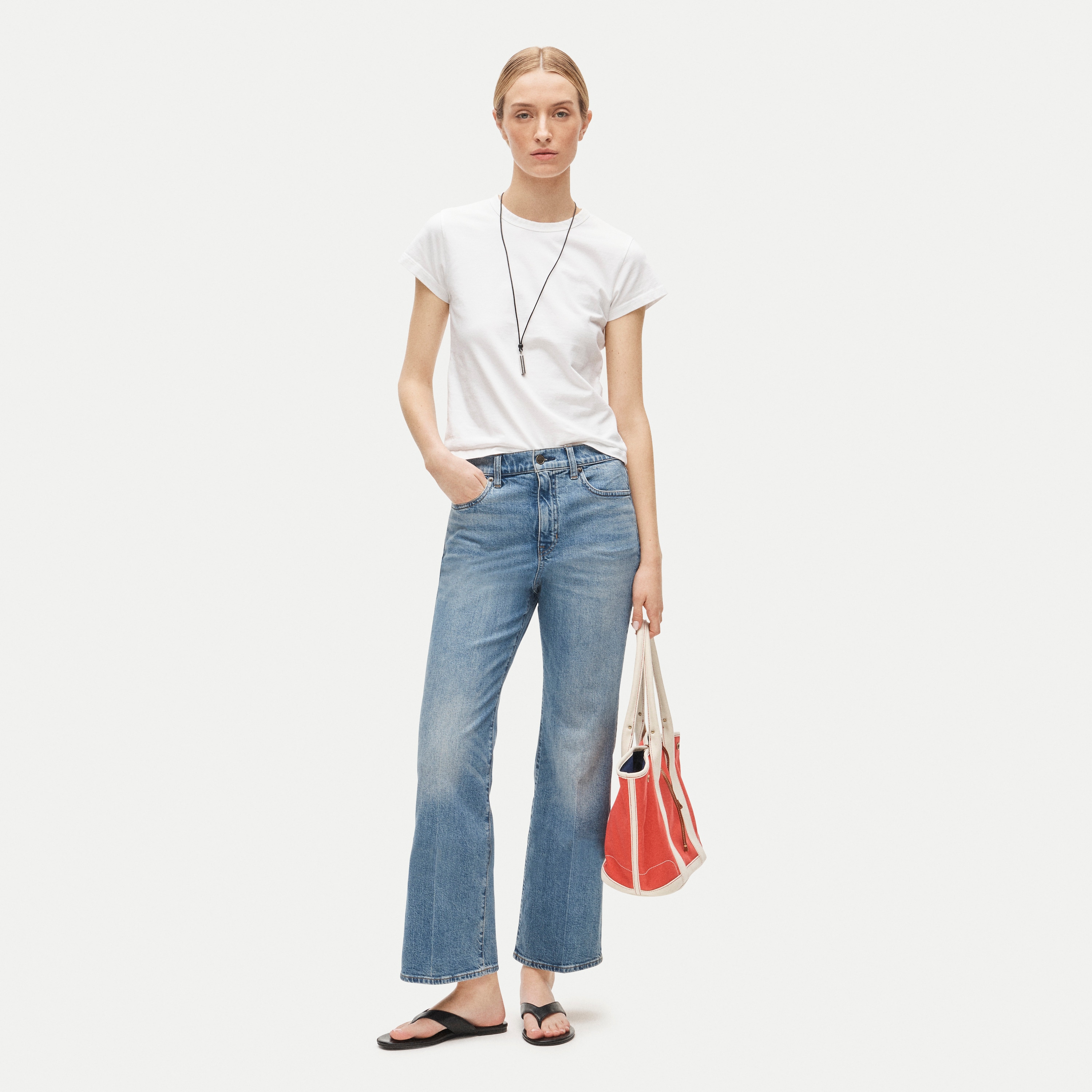 Charley kickout cropped jean