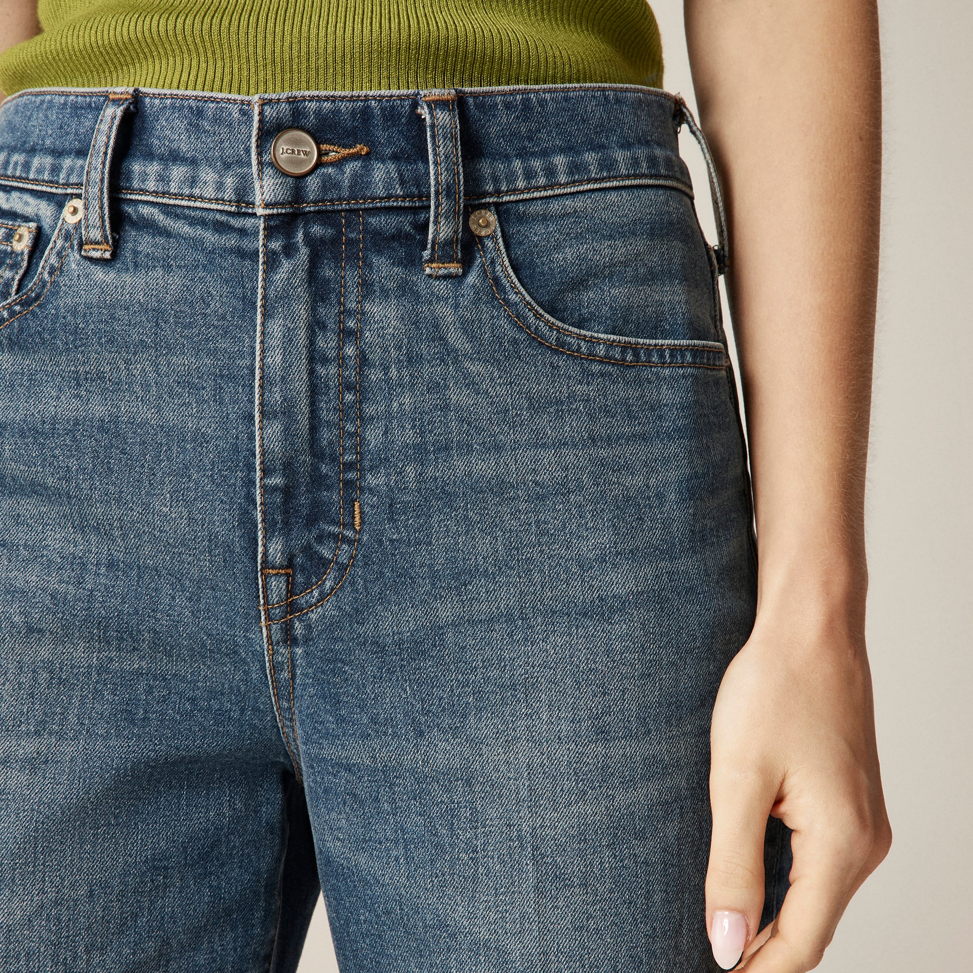 Charley kickout cropped jean - image 4