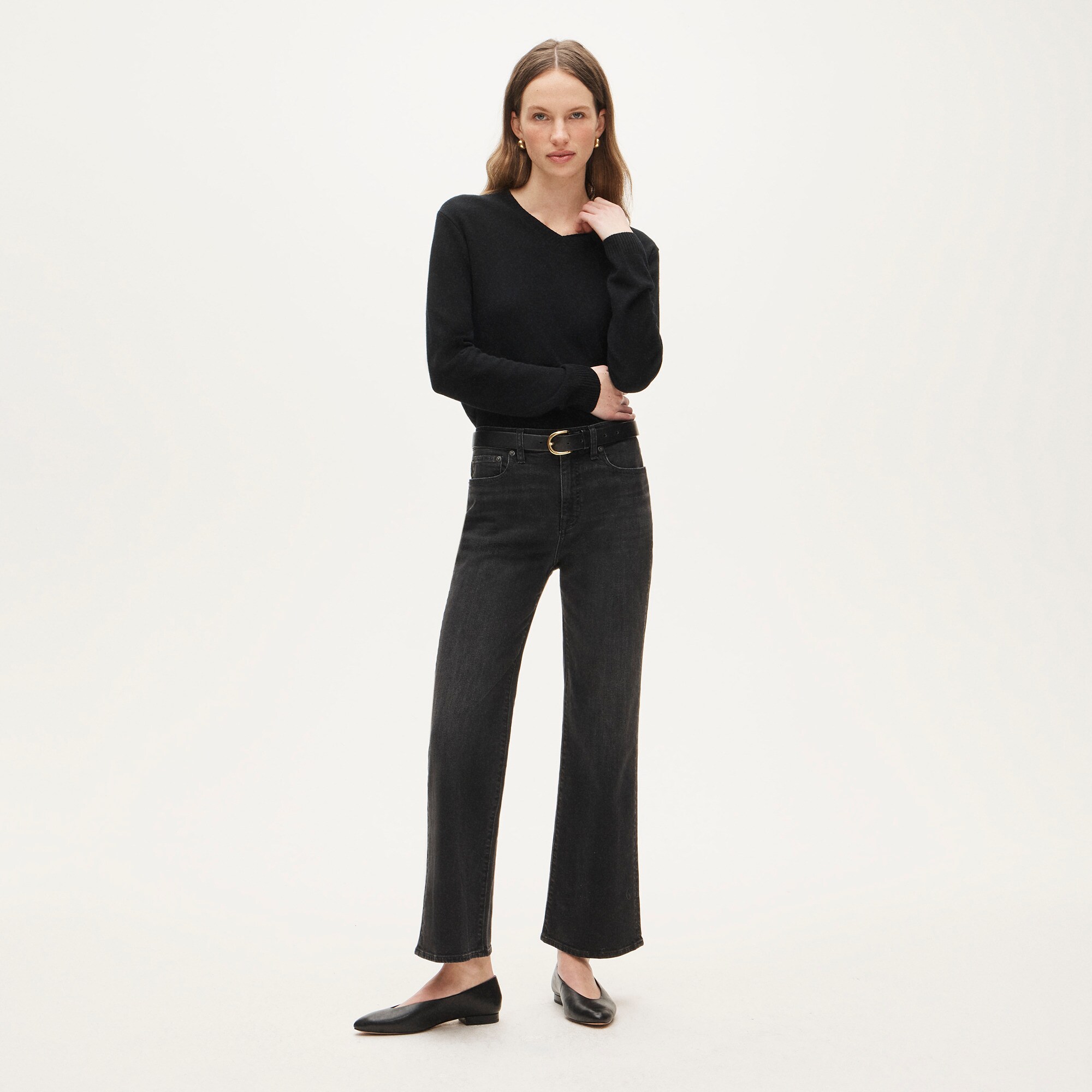 Charley kickout cropped jean