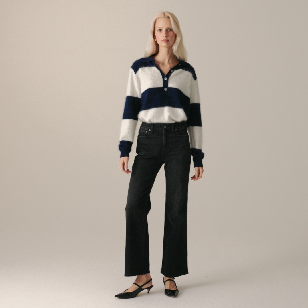 Charley kickout cropped jean