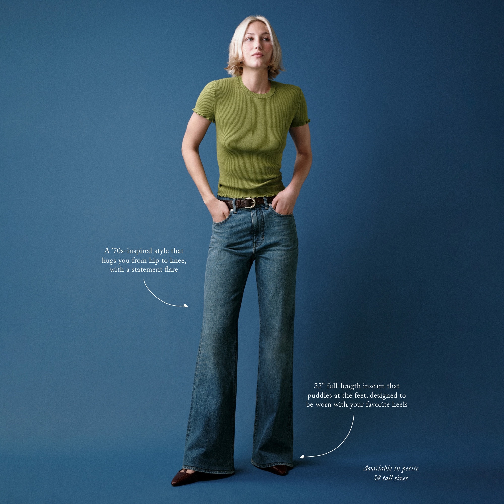 Vintage flare jean - image 5