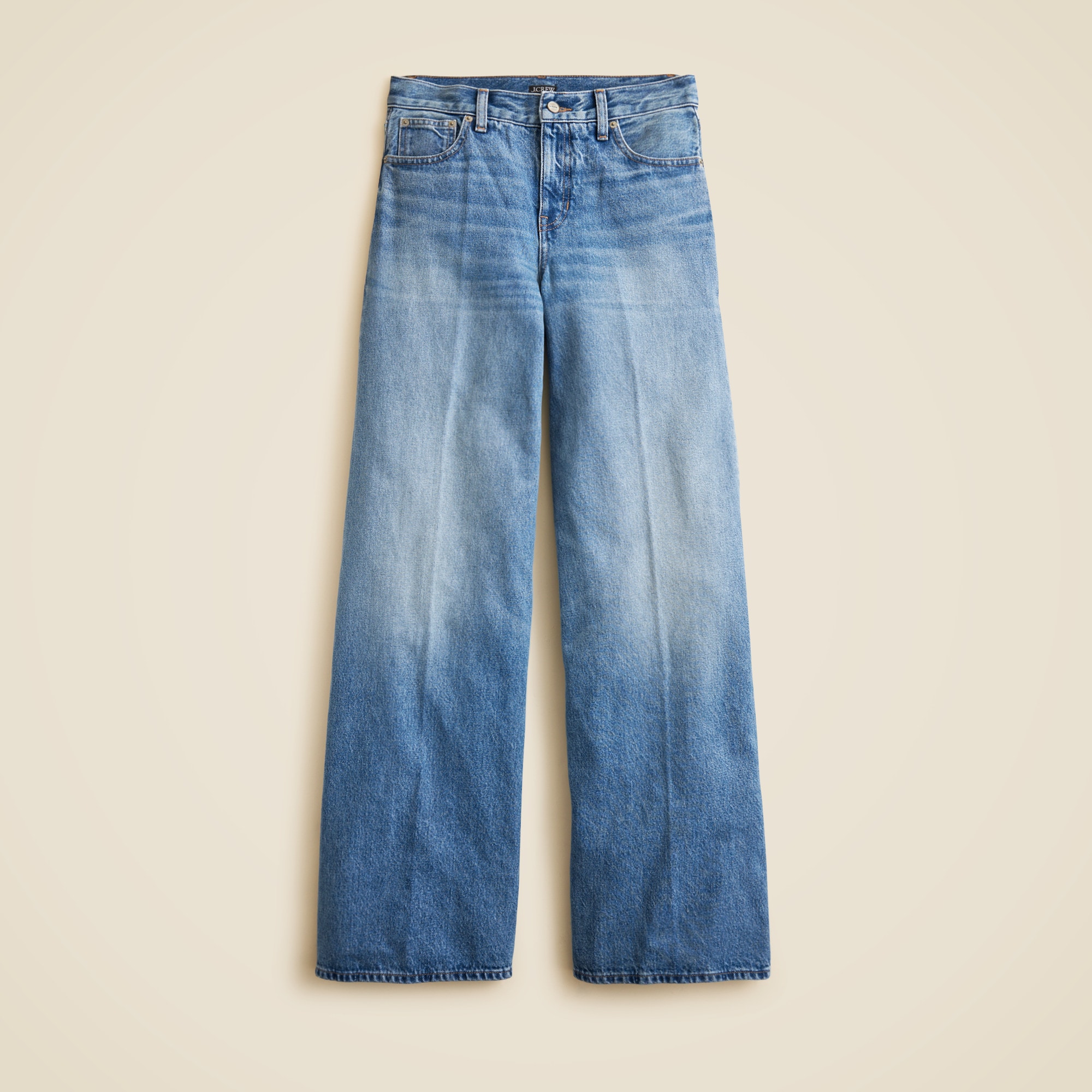 Mid-rise superwide-leg jean from J.Crew - $150.99
