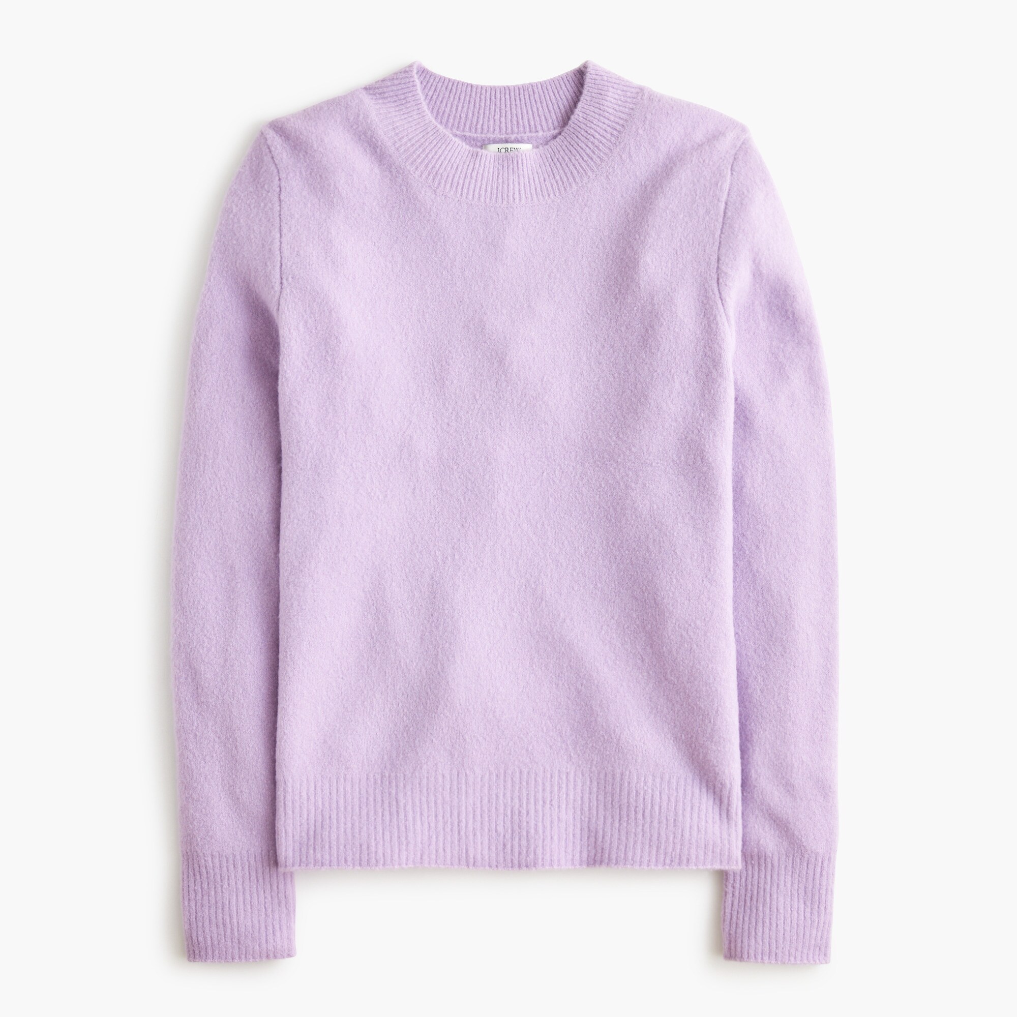 Crewneck sweater in extra-soft yarn
