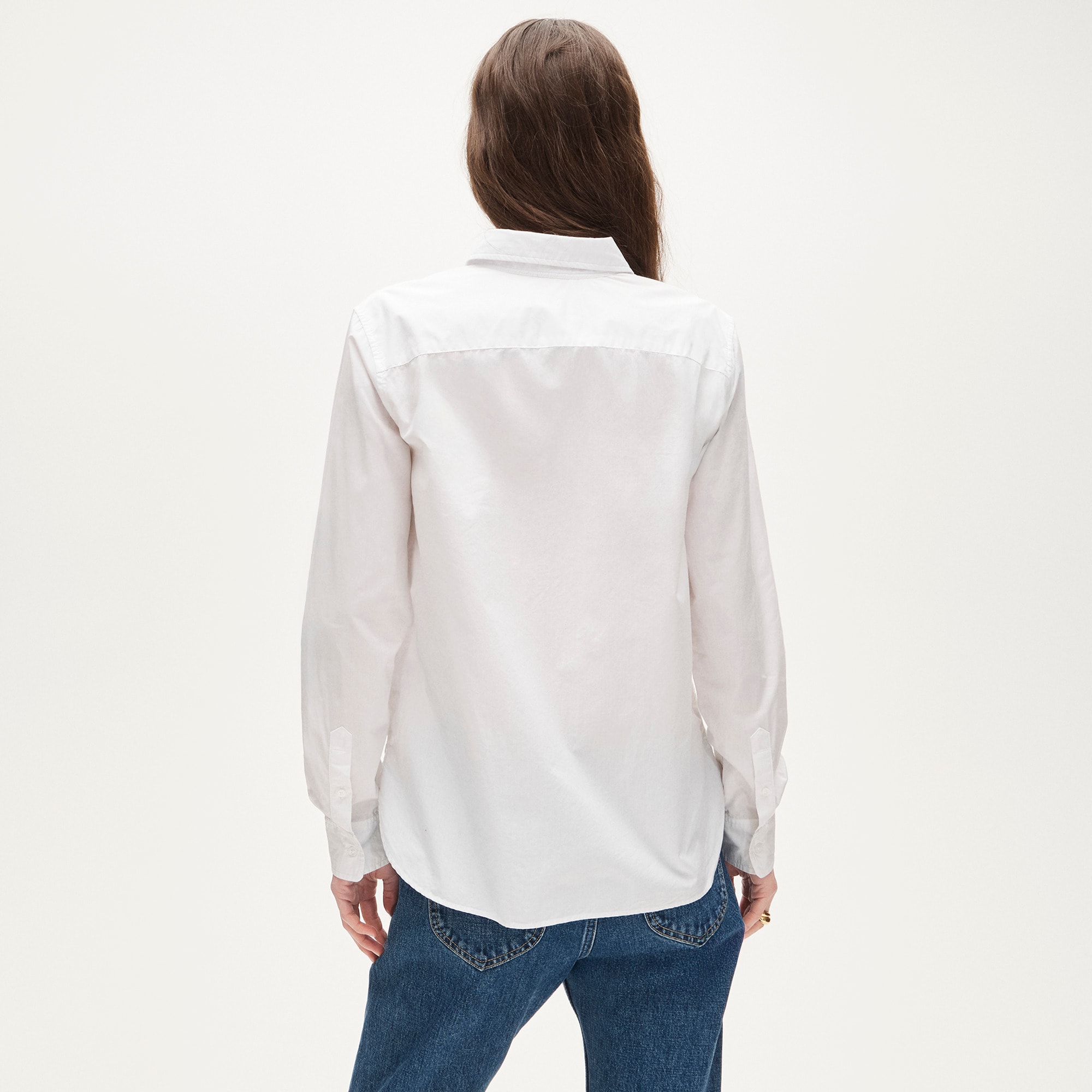 Jules classic-fit shirt in cotton poplin