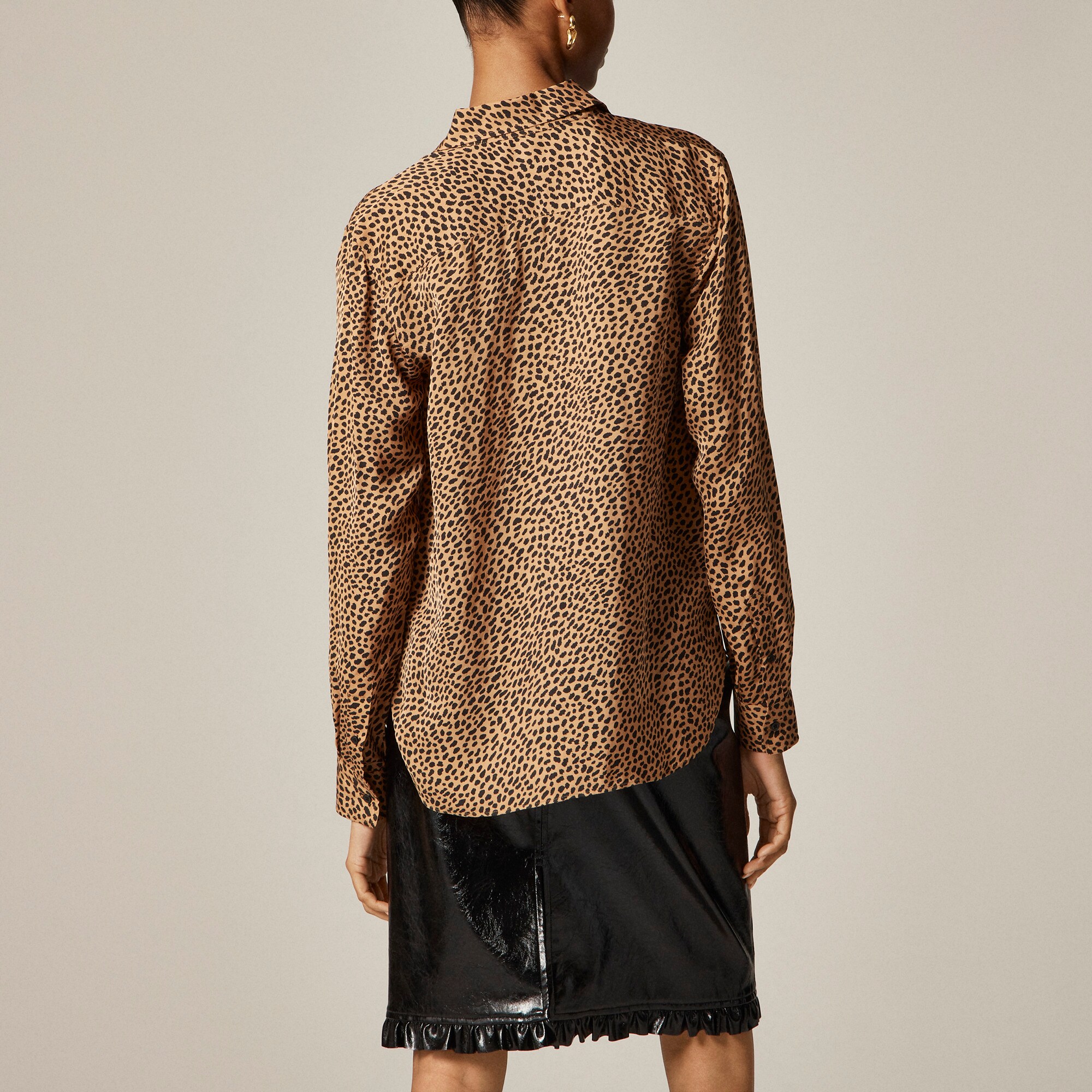 Jules classic-fit shirt in leopard print