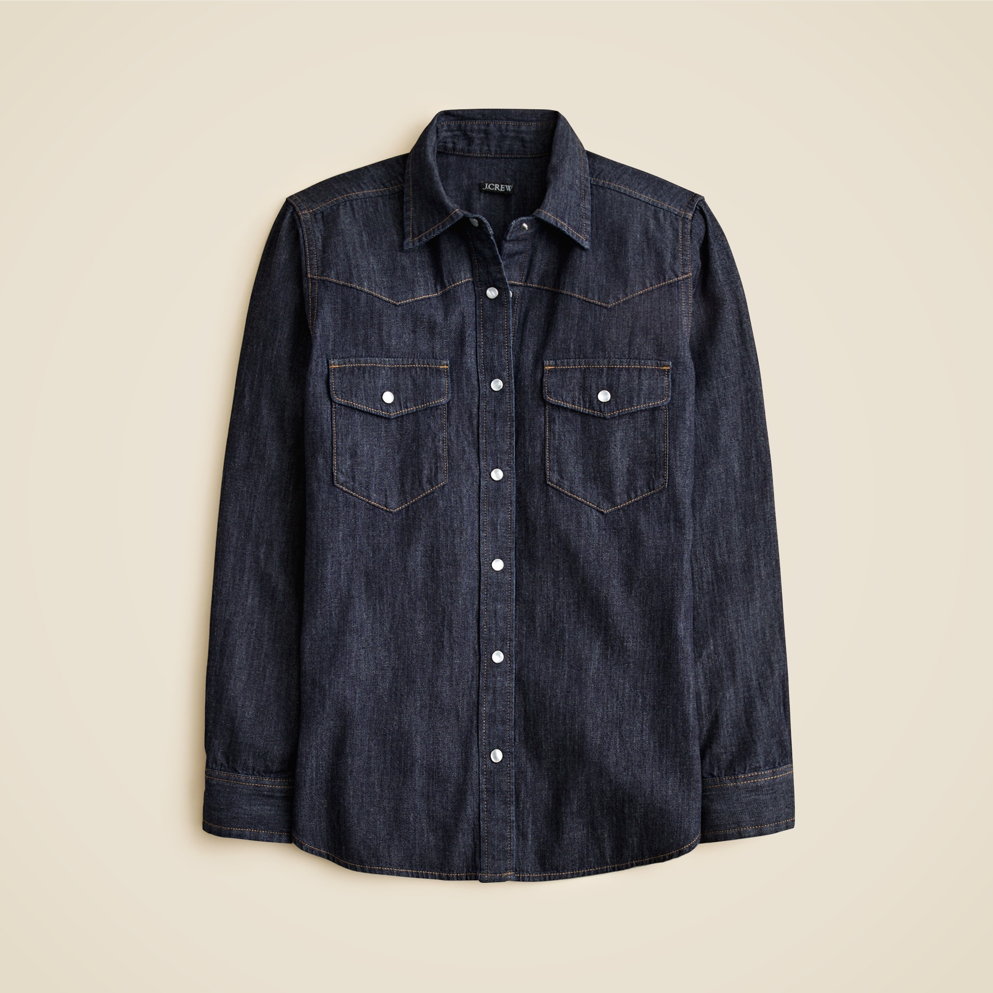 Garçon Classic Chambray Shirt In Neela Wash For Women | J.Crew
