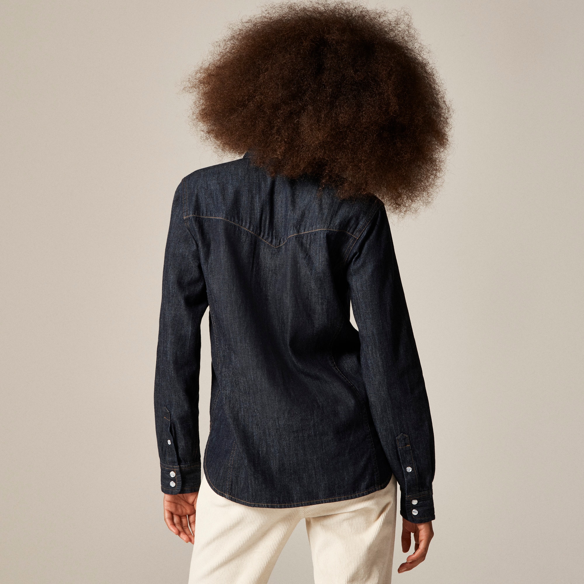 Jules western shirt in denim