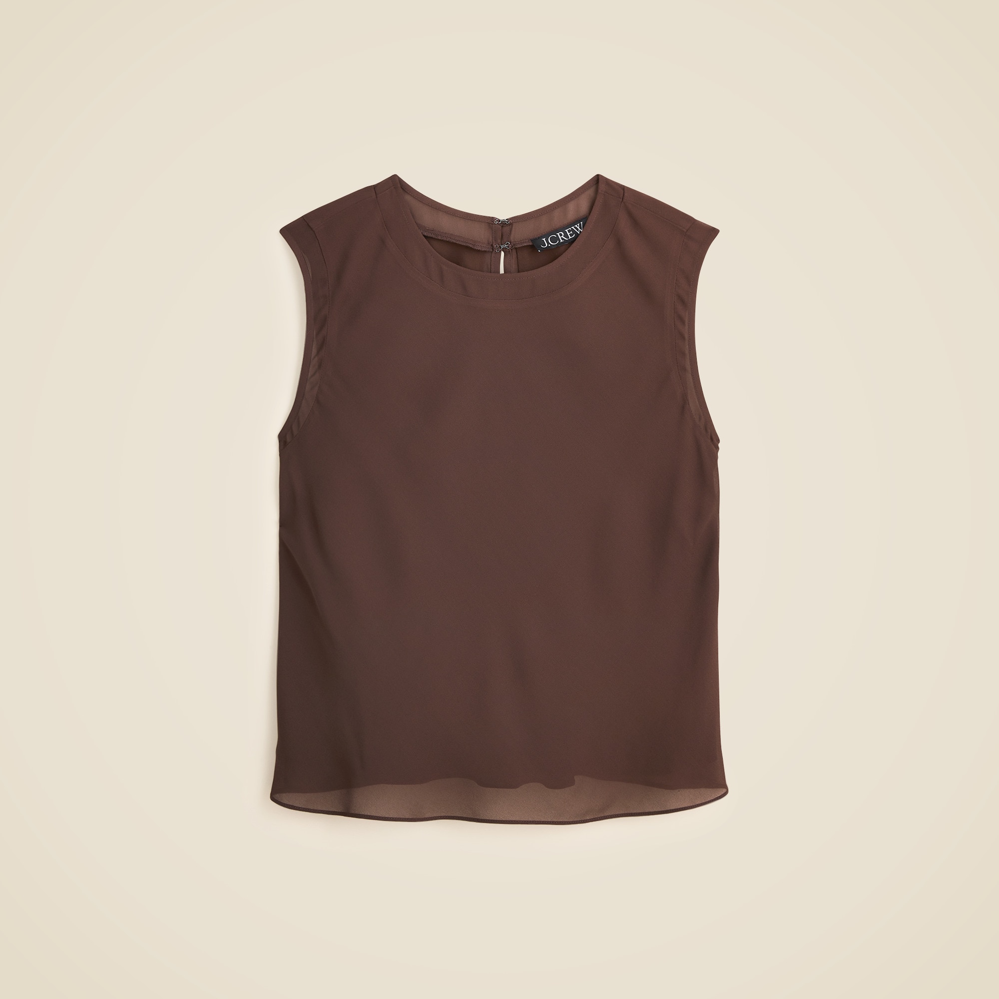 Shell top in viscose chiffon - image 5