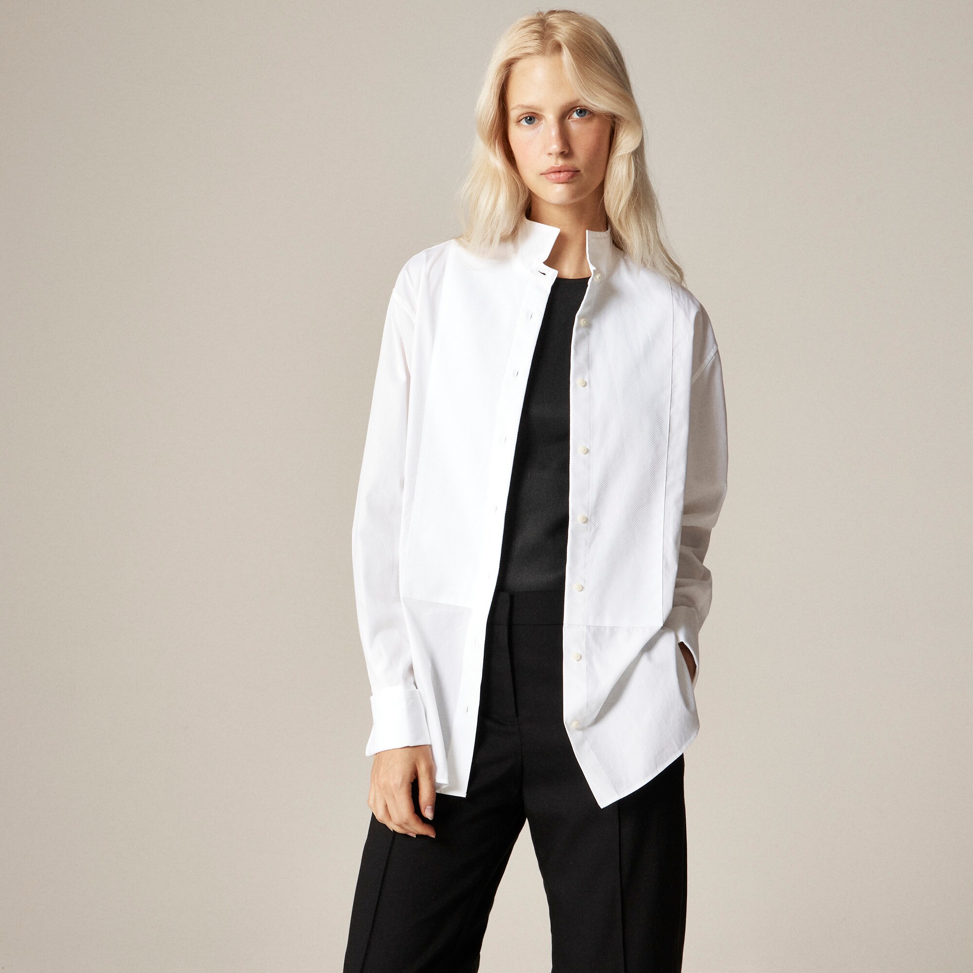 Alex Eagle X J.Crew tuxedo shirt - image 3
