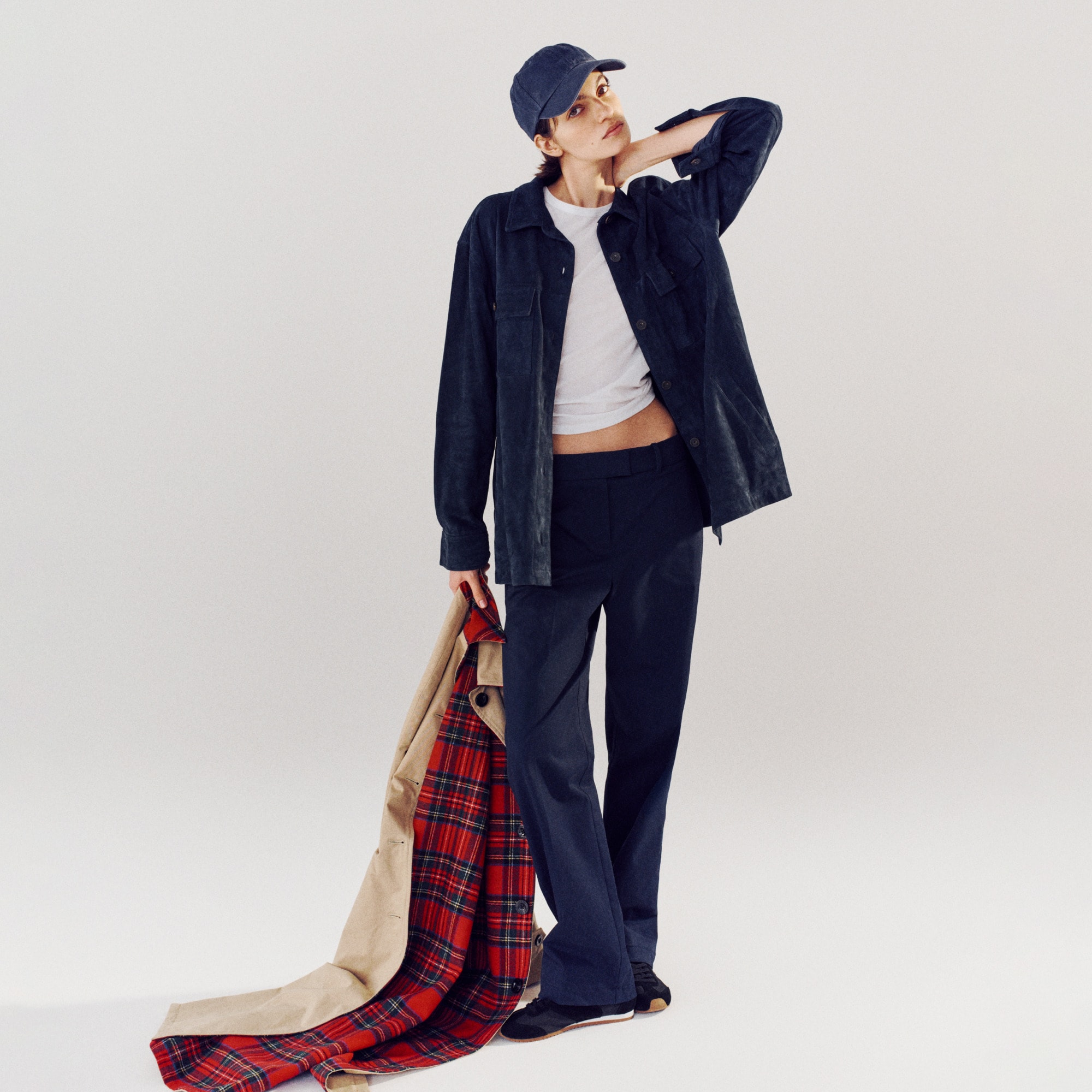 Alex Eagle X J.Crew oversized suede shirt - image 5