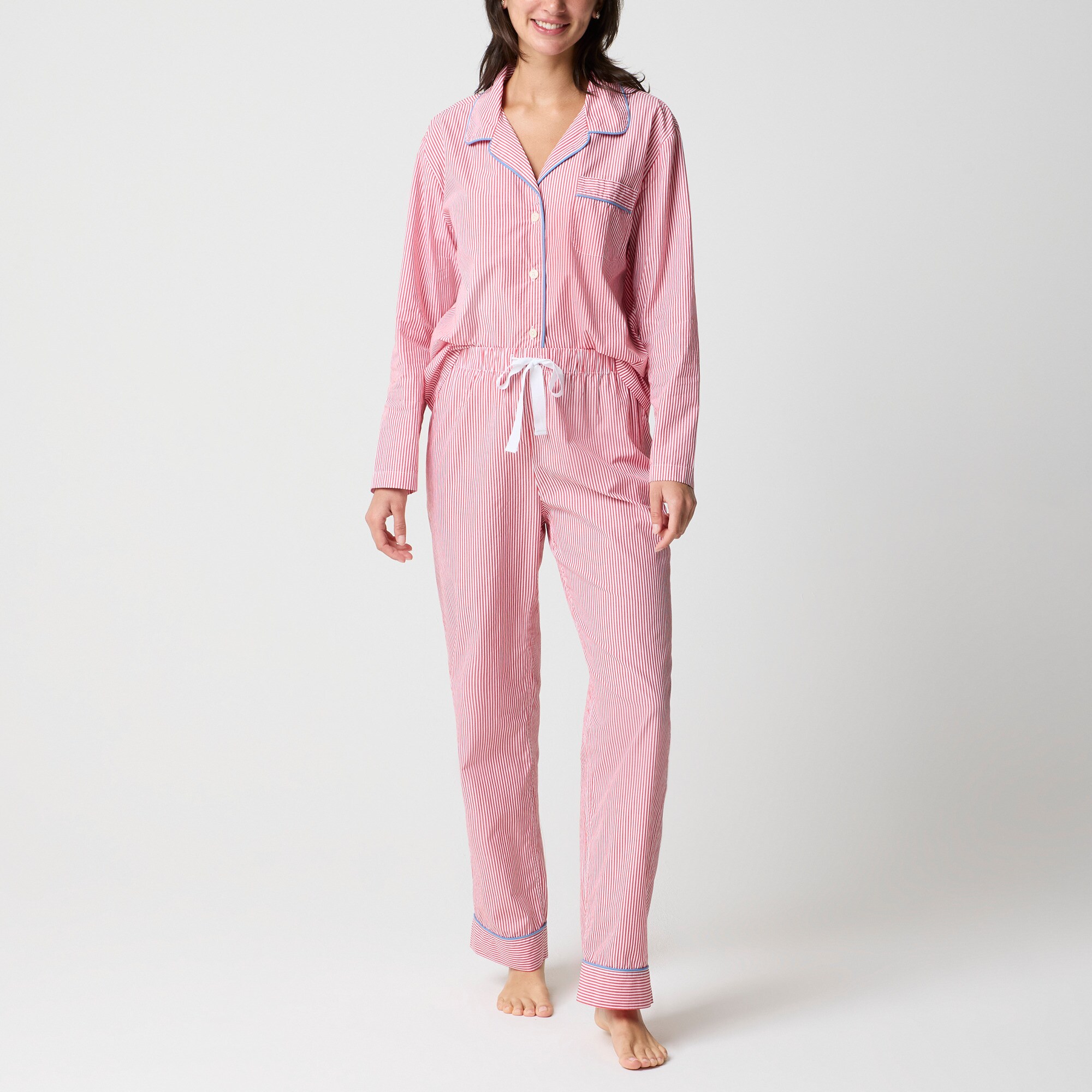  Long-sleeve cotton pajama set