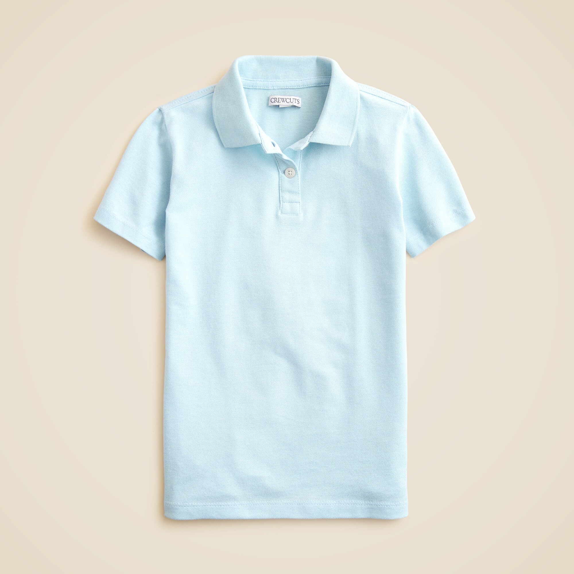  Kids' uniform piqu&eacute; polo shirt