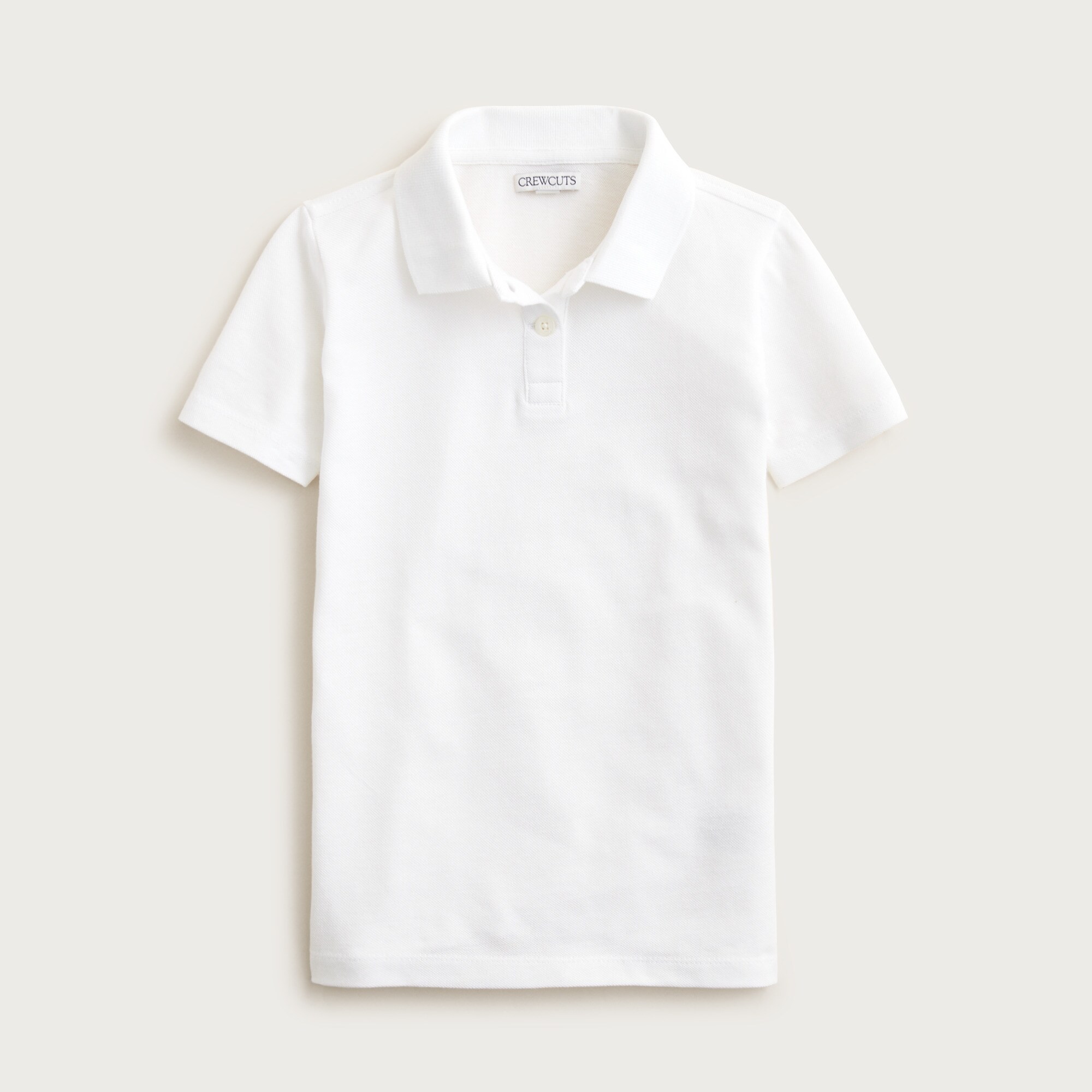  Kids' uniform piqu&eacute; polo shirt