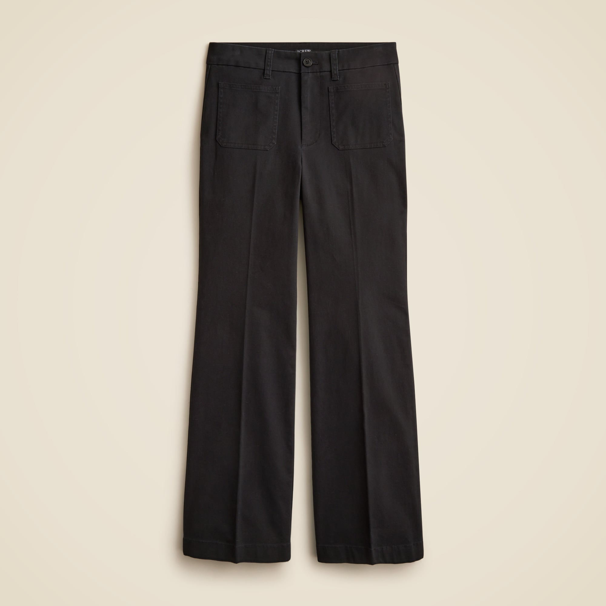 womens Charley kickout crop pant in chino