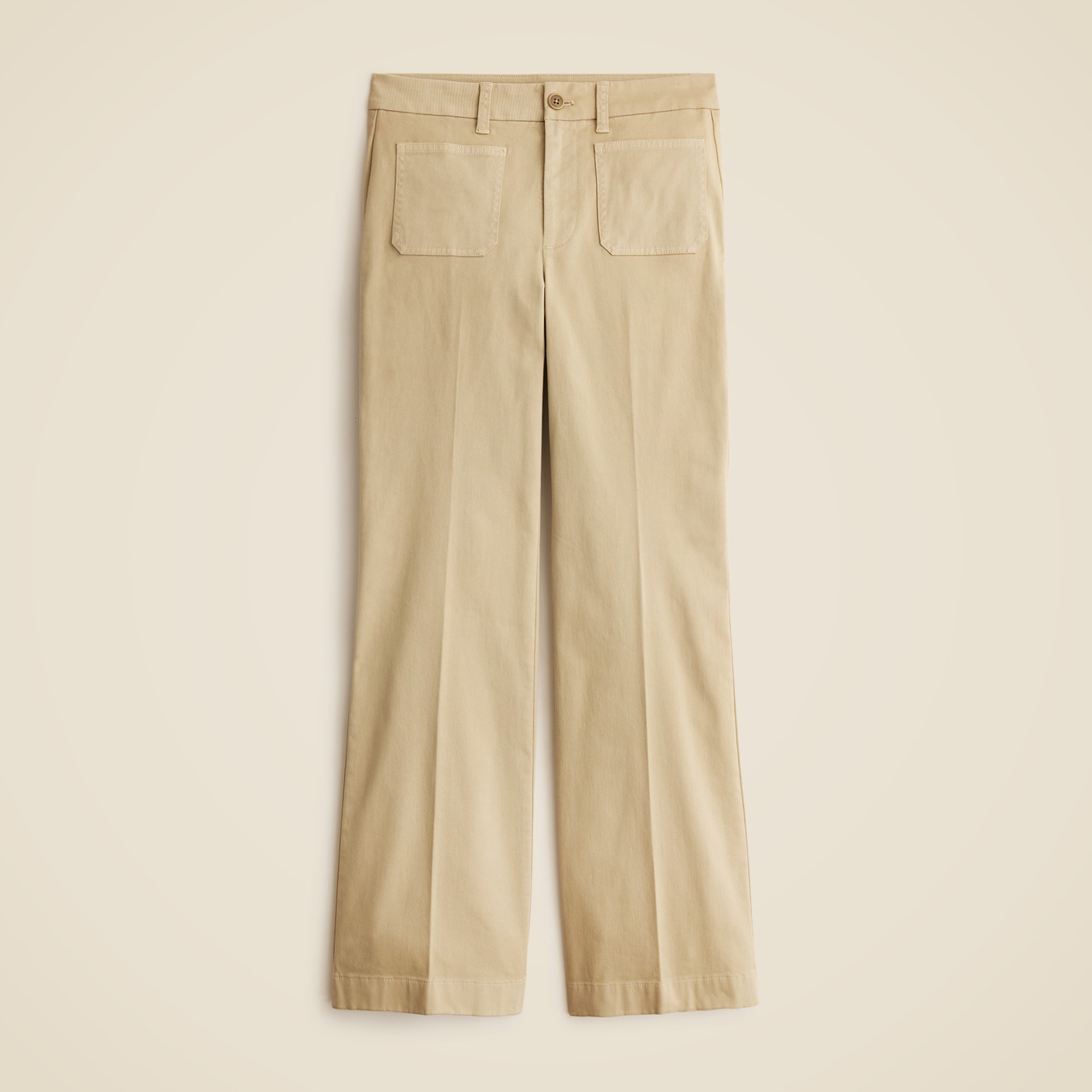  Charley kickout cropped pant in chino
