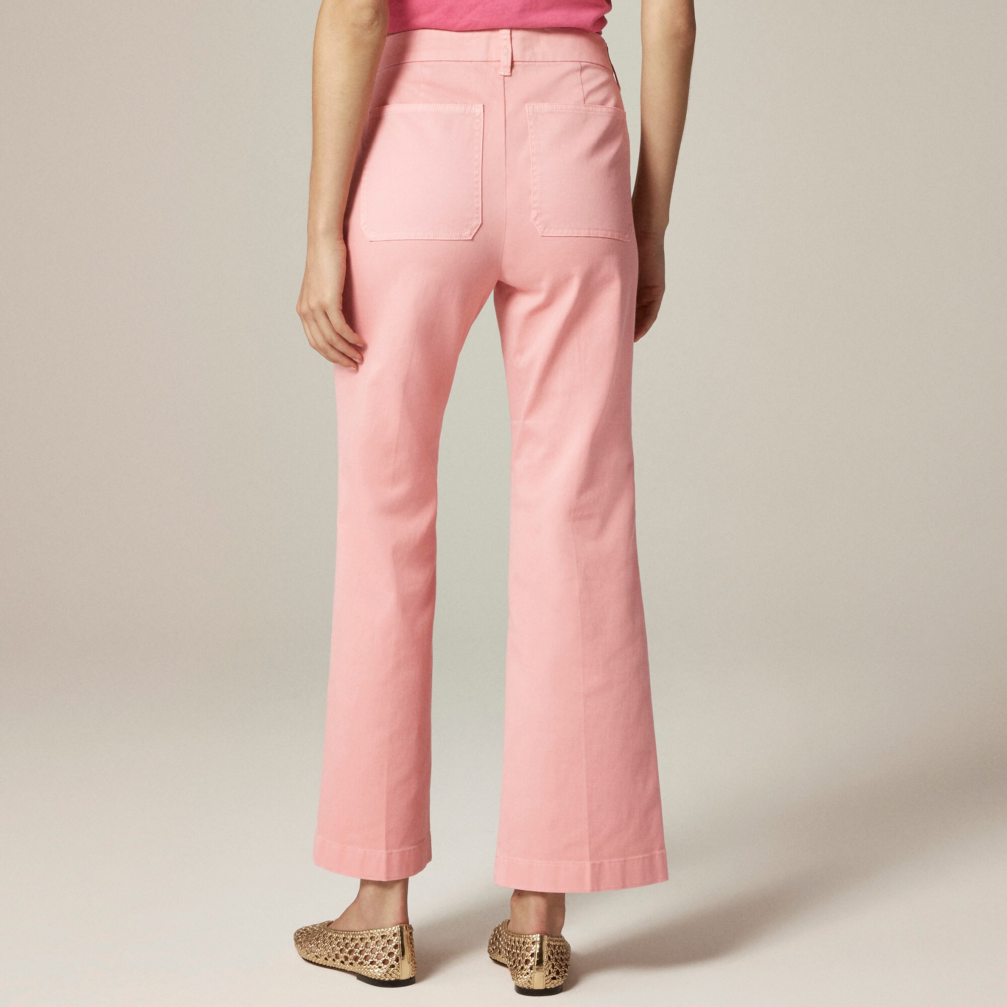 Charley kickout cropped pant in chino