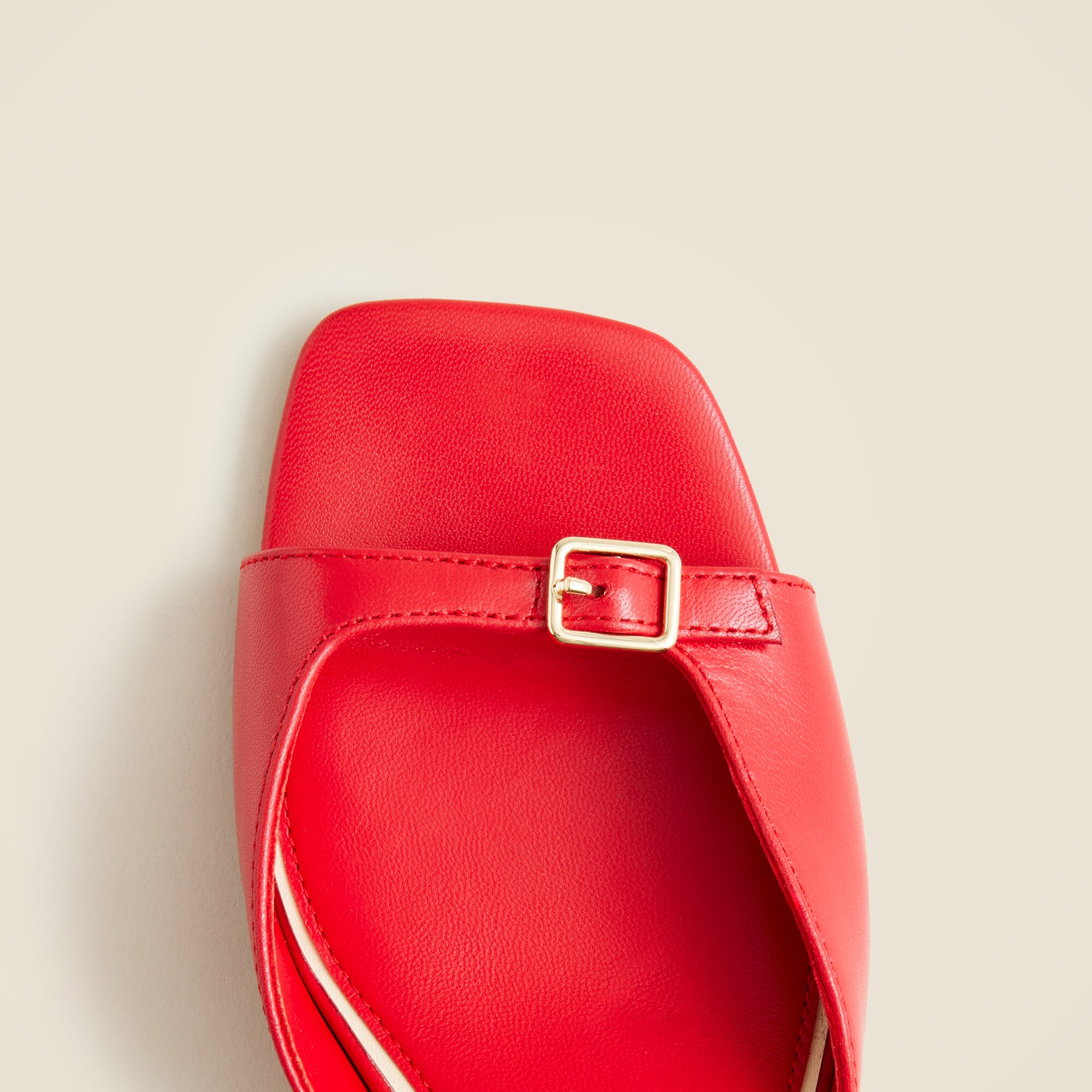 Rouje X J.Crew Jolie square-toe heels