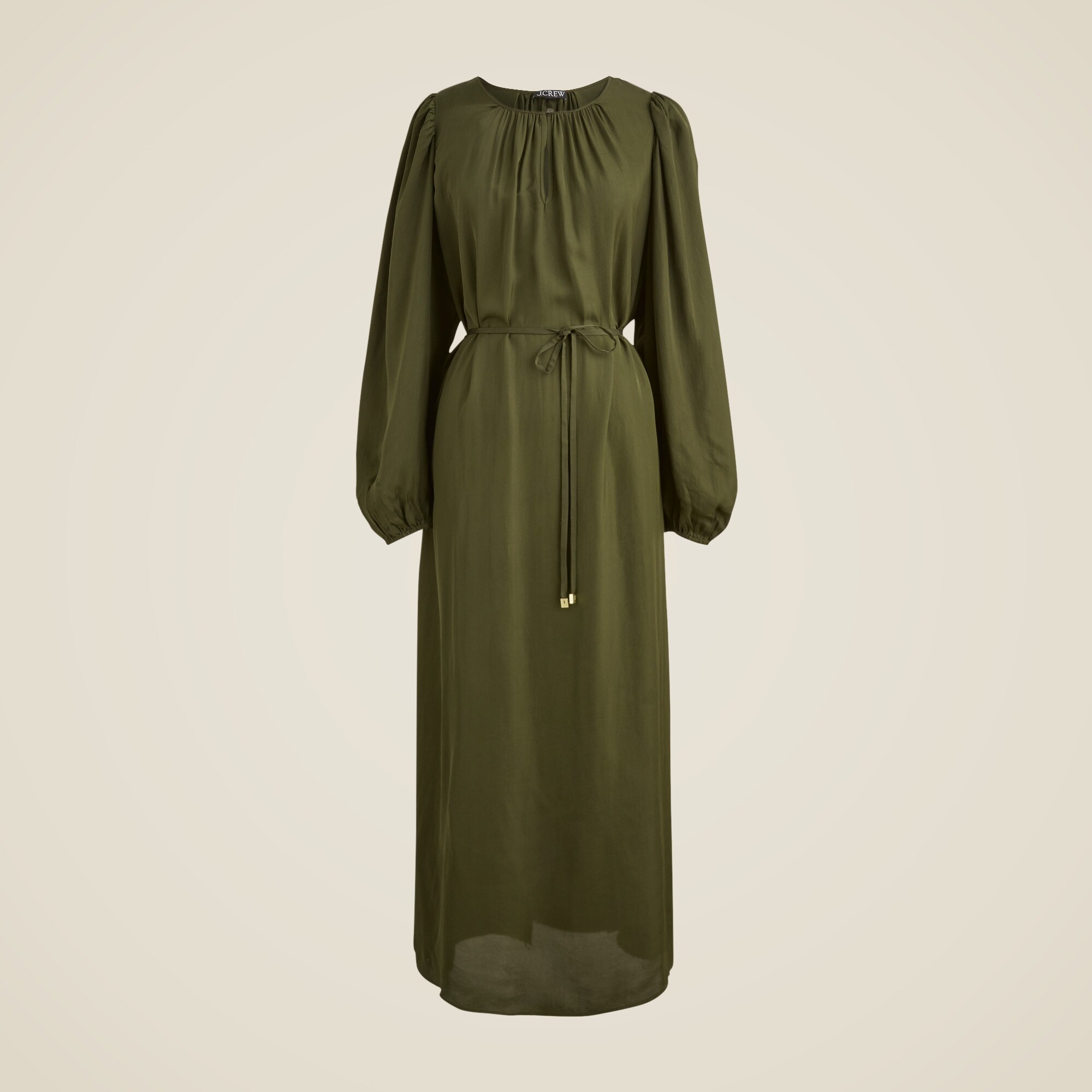 Drapey tie-waist dress