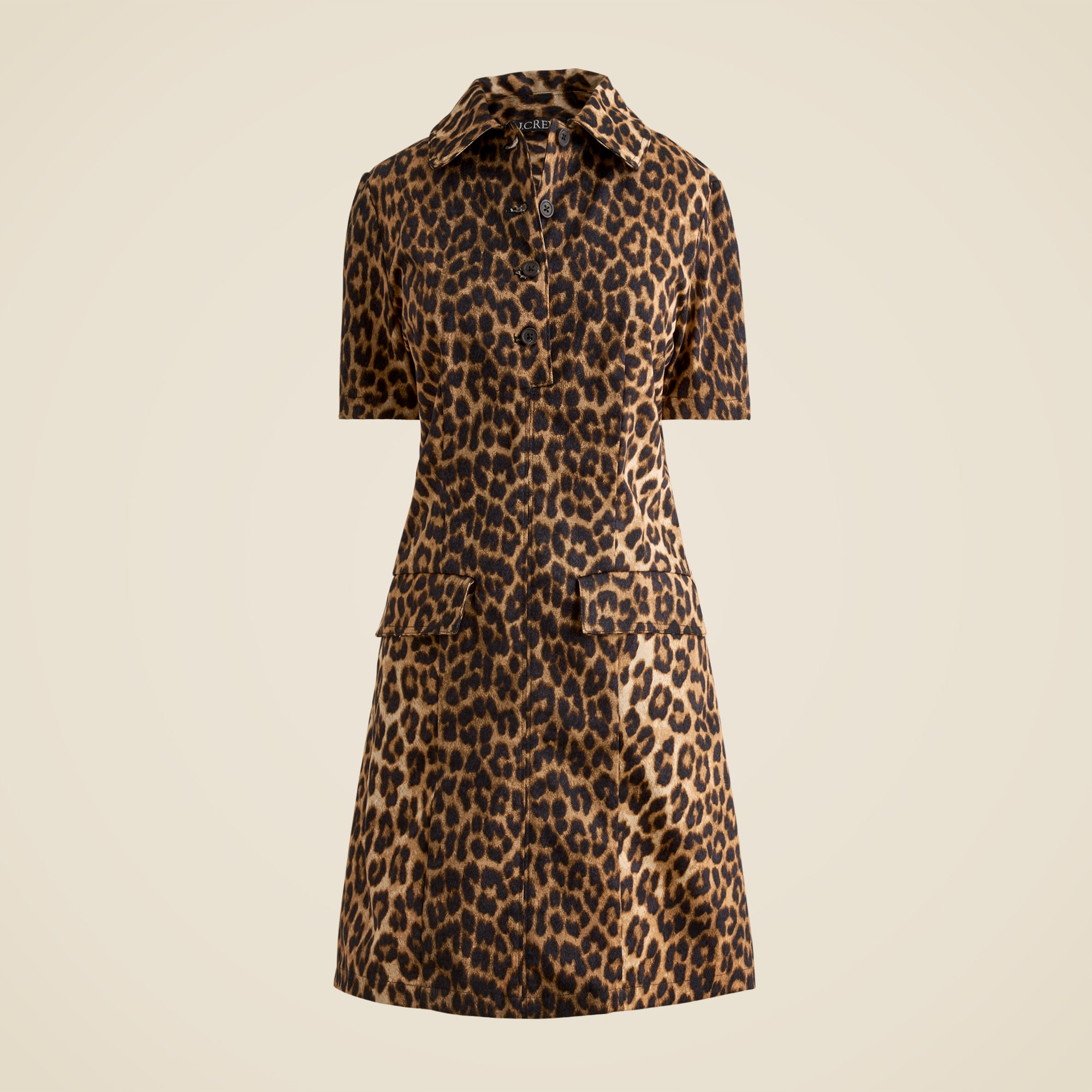 Parc dress in leopard print