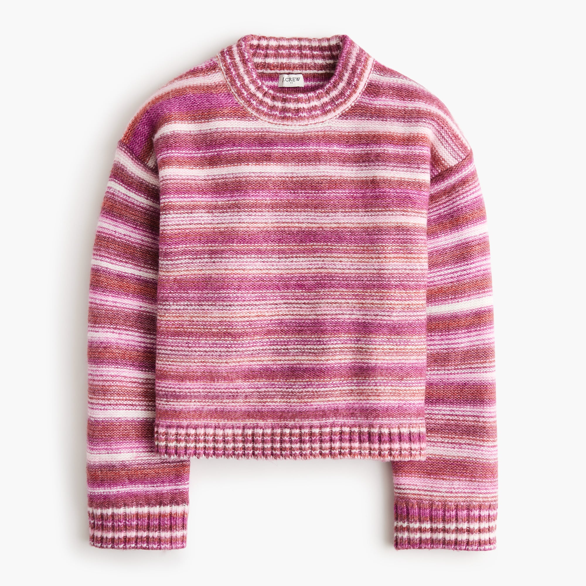 Space-dyed Mockneck Sweater For Women | Factory