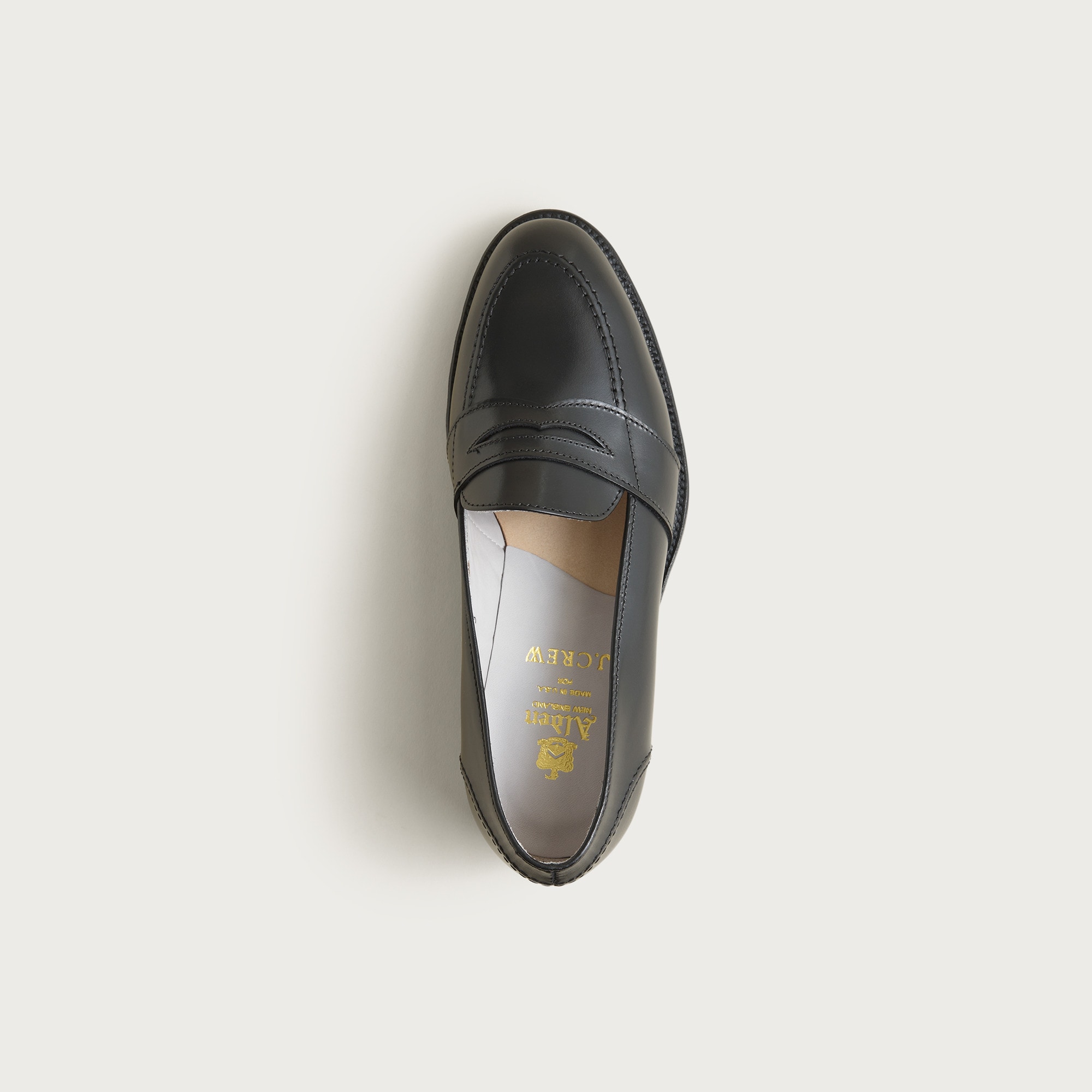Alden® for J.Crew full-strap slip-on penny loafers