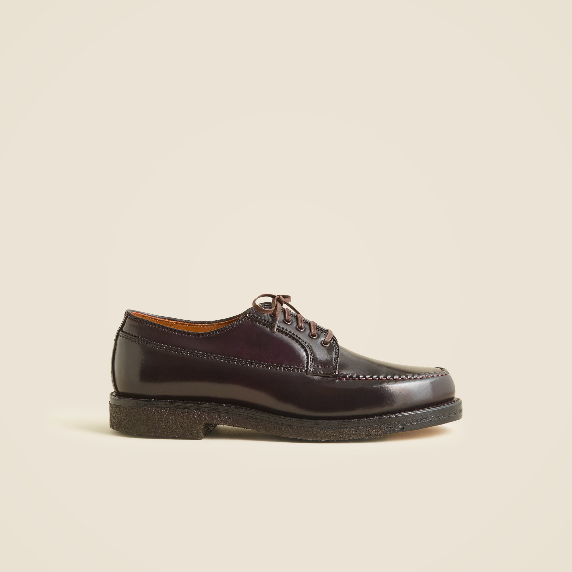 Alden® For J.Crew City Bluchers In Cordovan Leather For Men | J.Crew