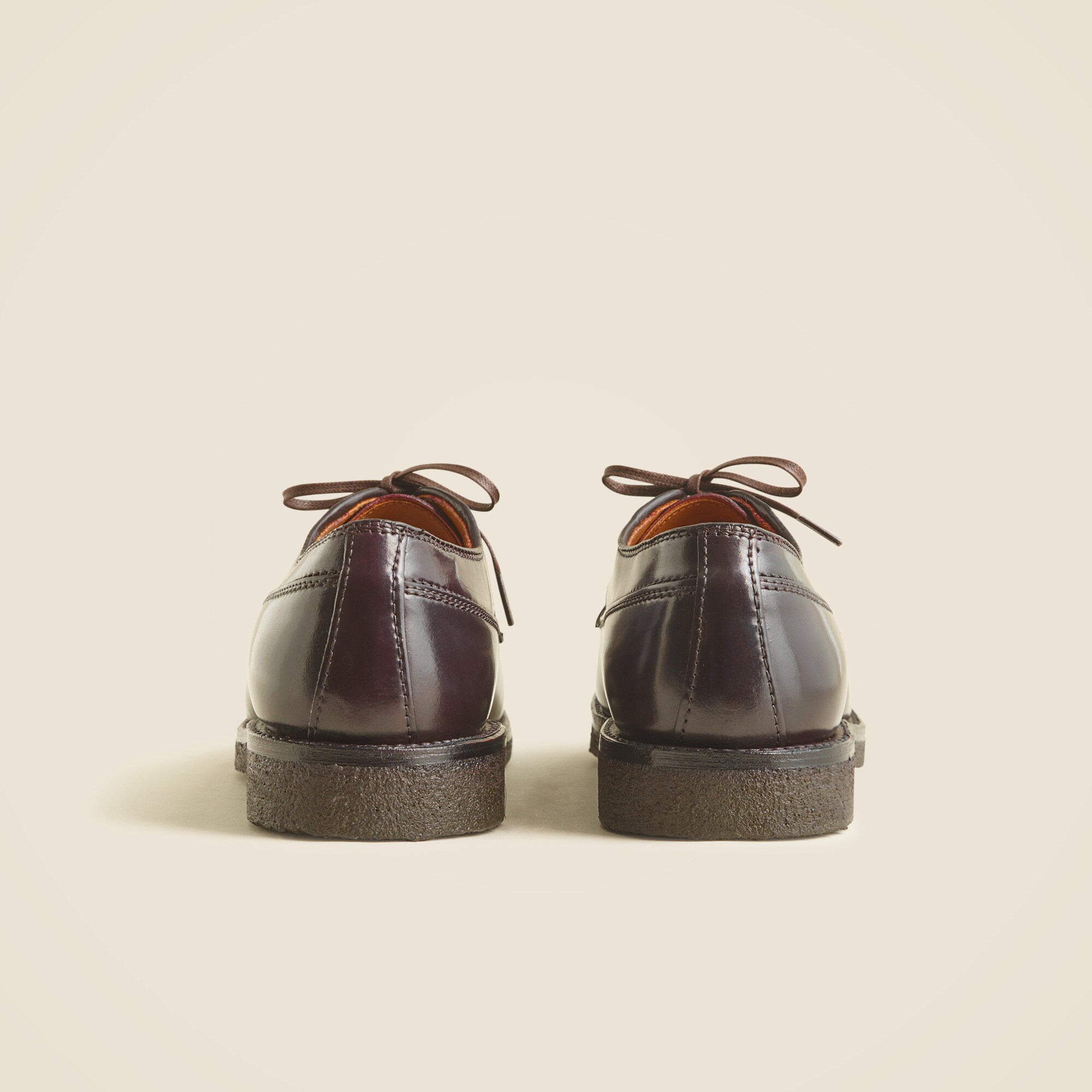 Alden® for J.Crew city bluchers in cordovan leather