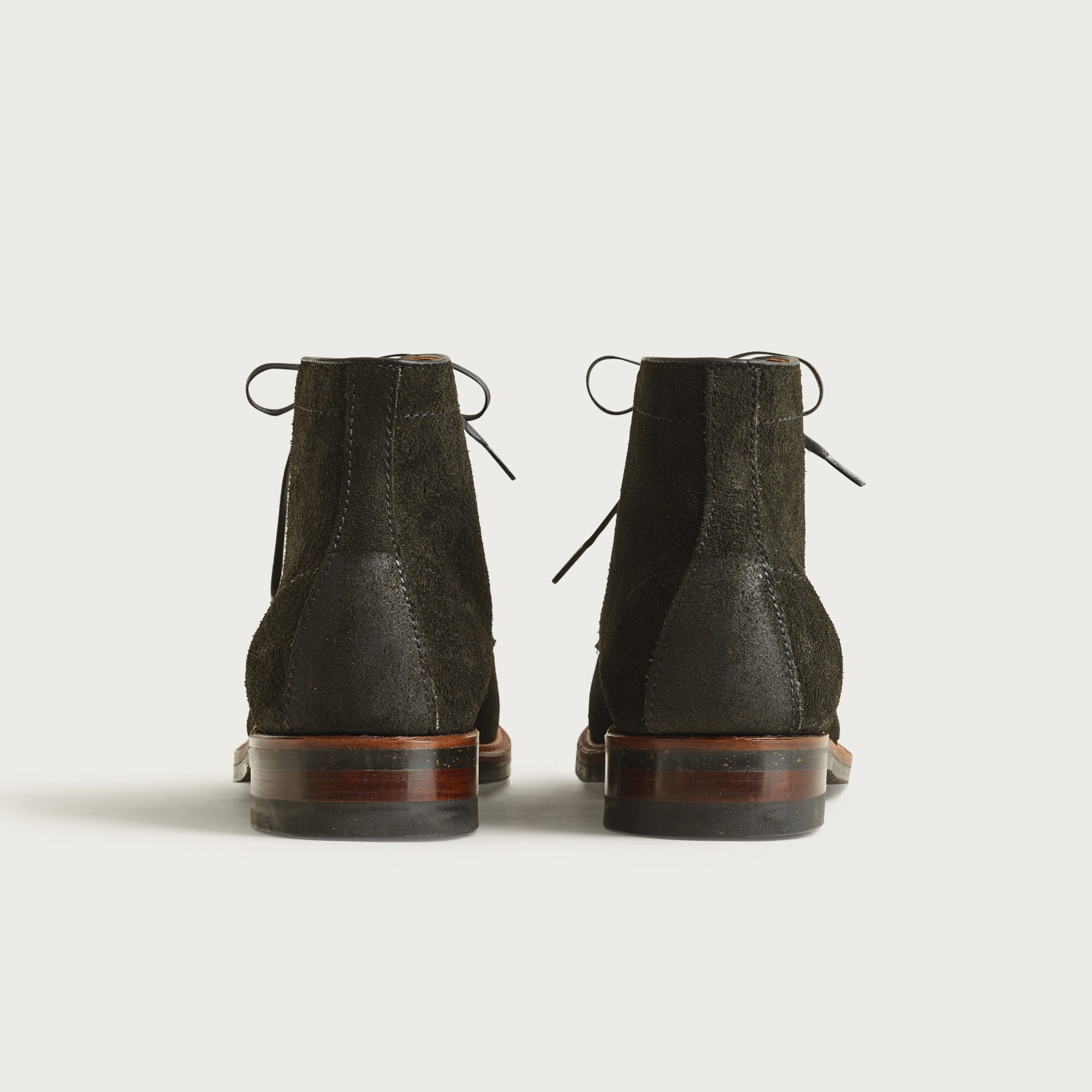 Alden® For J.Crew Plain-toe Boots In Suede For Men | J.Crew
