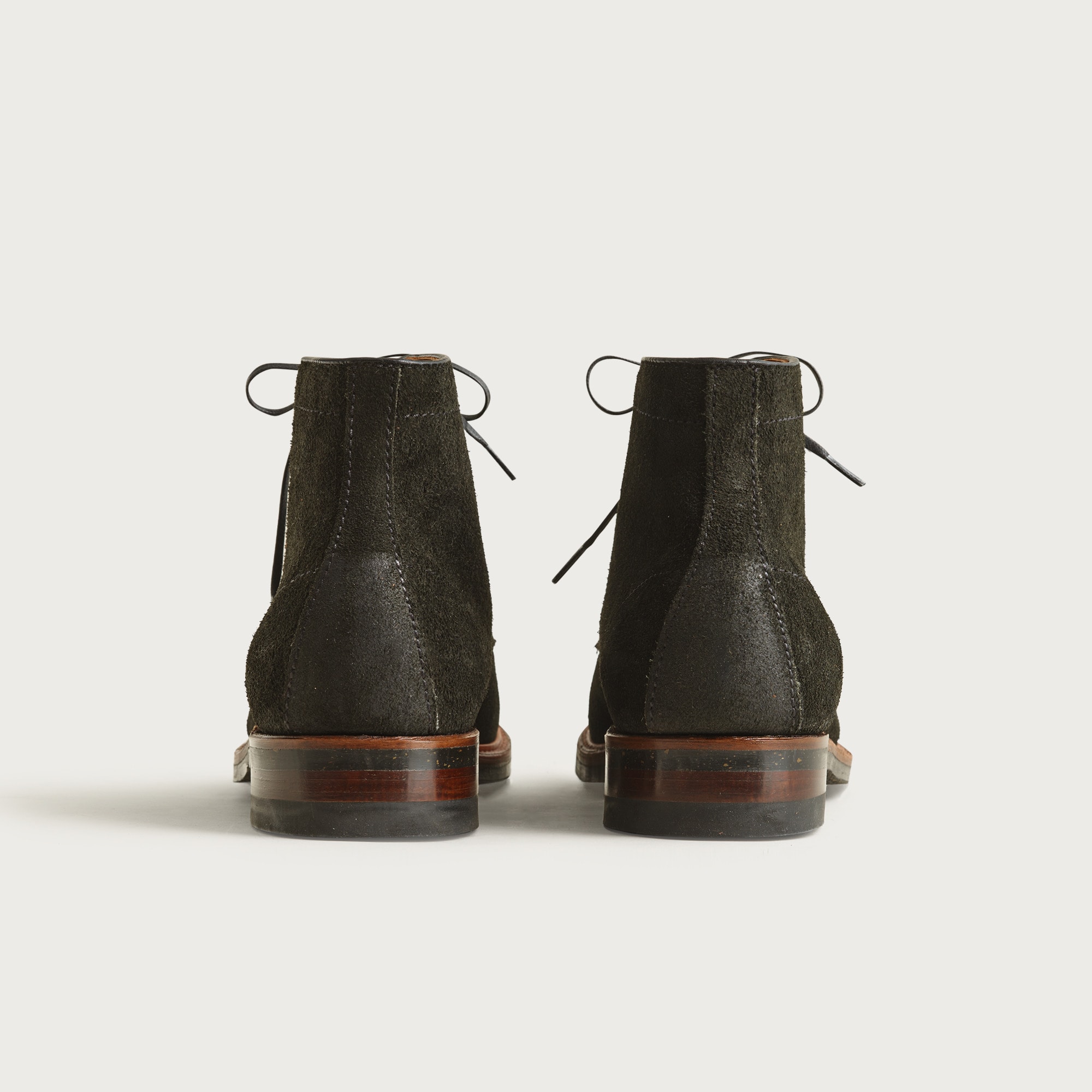 Alden® for J.Crew plain-toe boots in suede