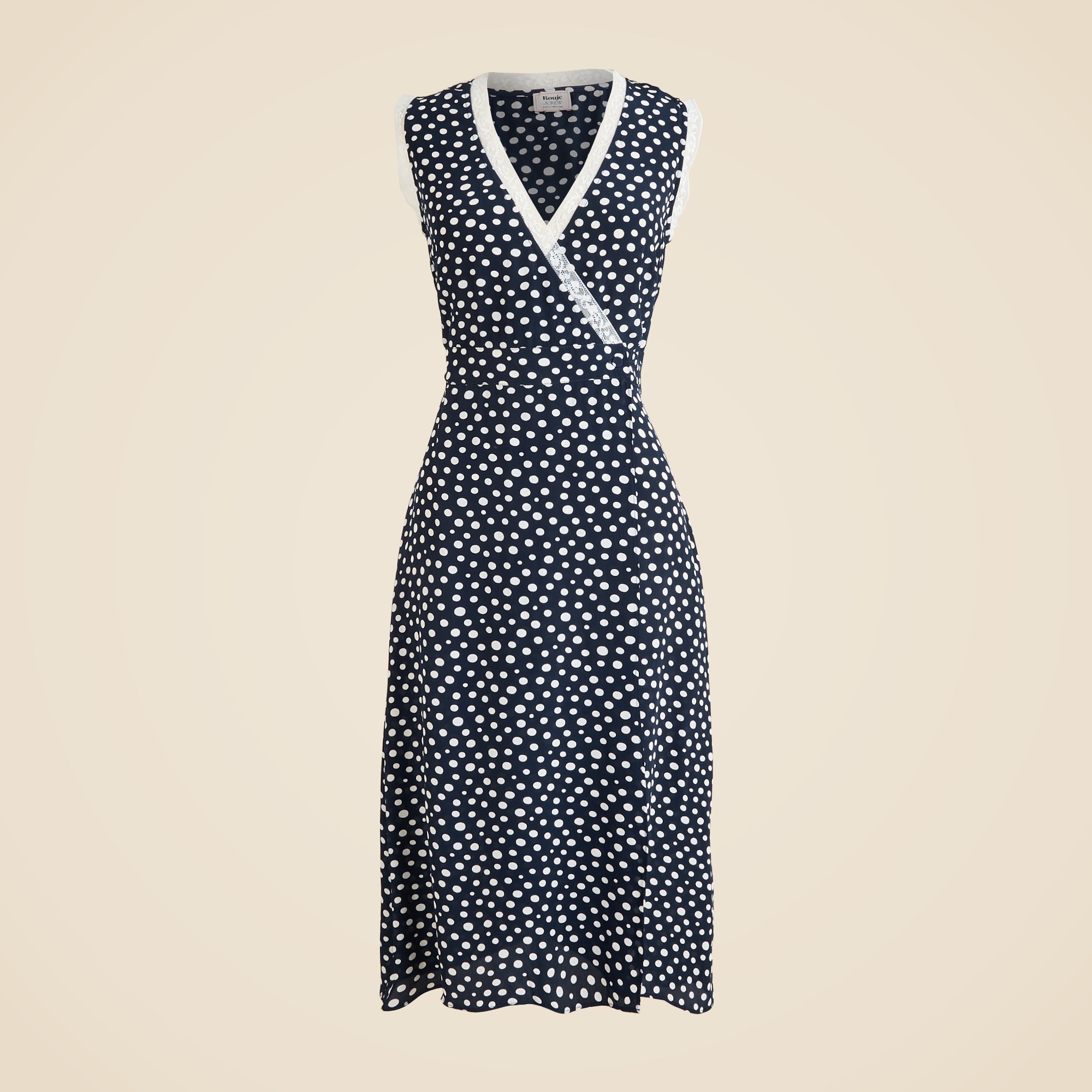Rouje X J.Crew Rencard wrap dress