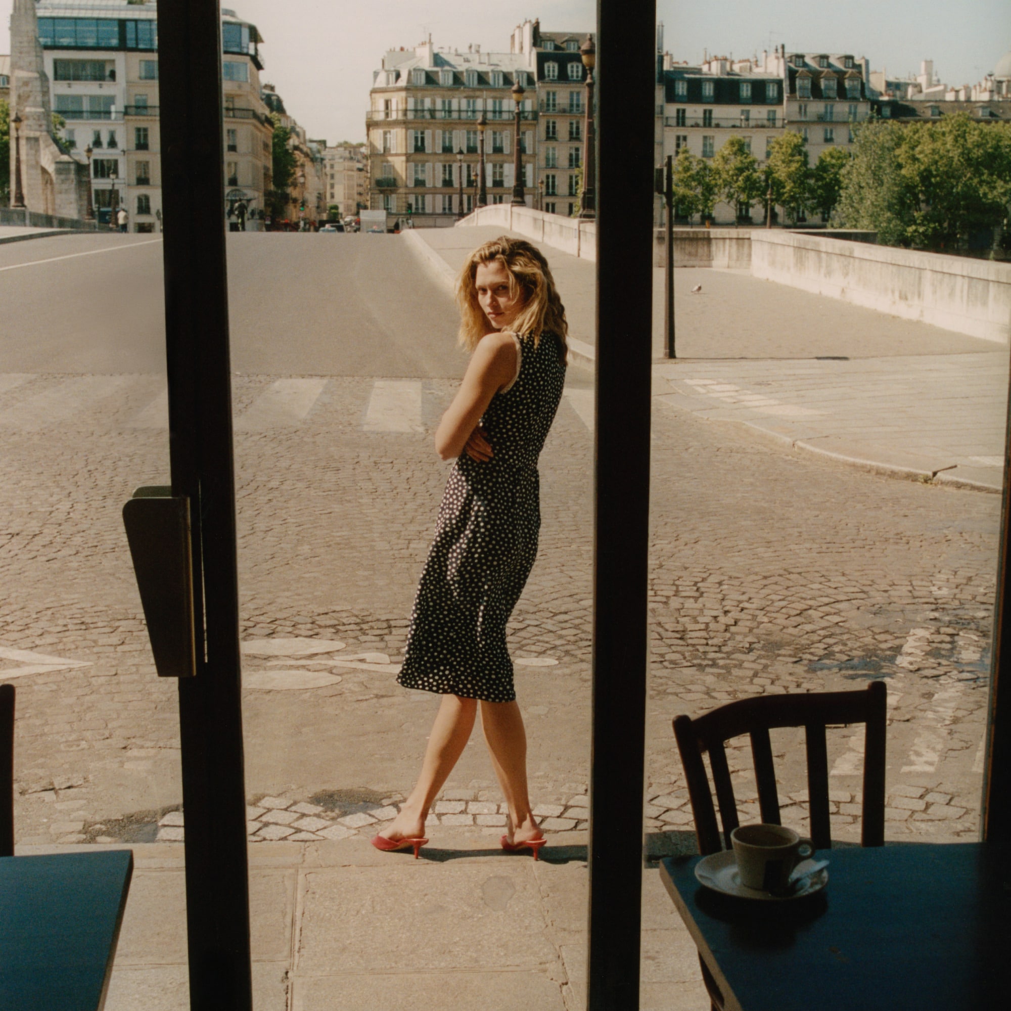 Rouje X J.Crew Rencard wrap dress