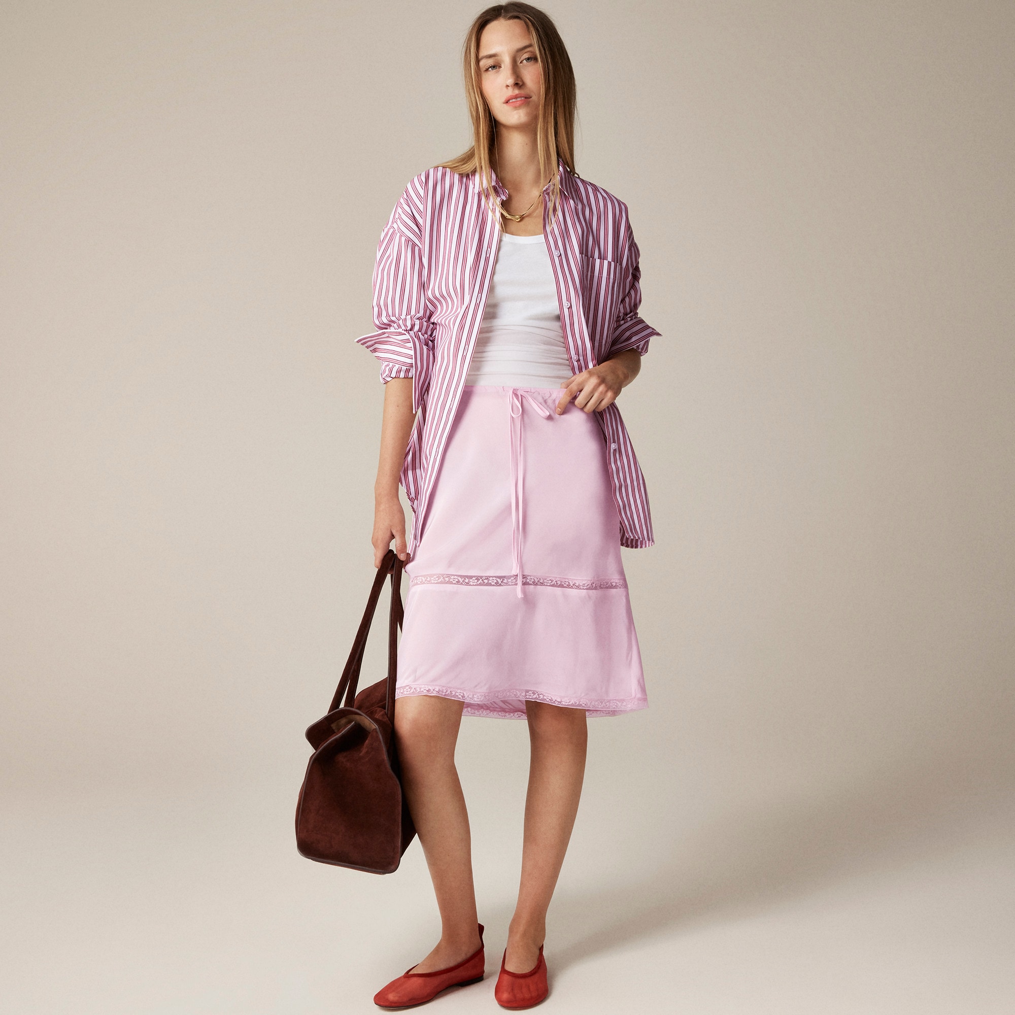  Rouje X J.Crew Po&egrave;me skirt