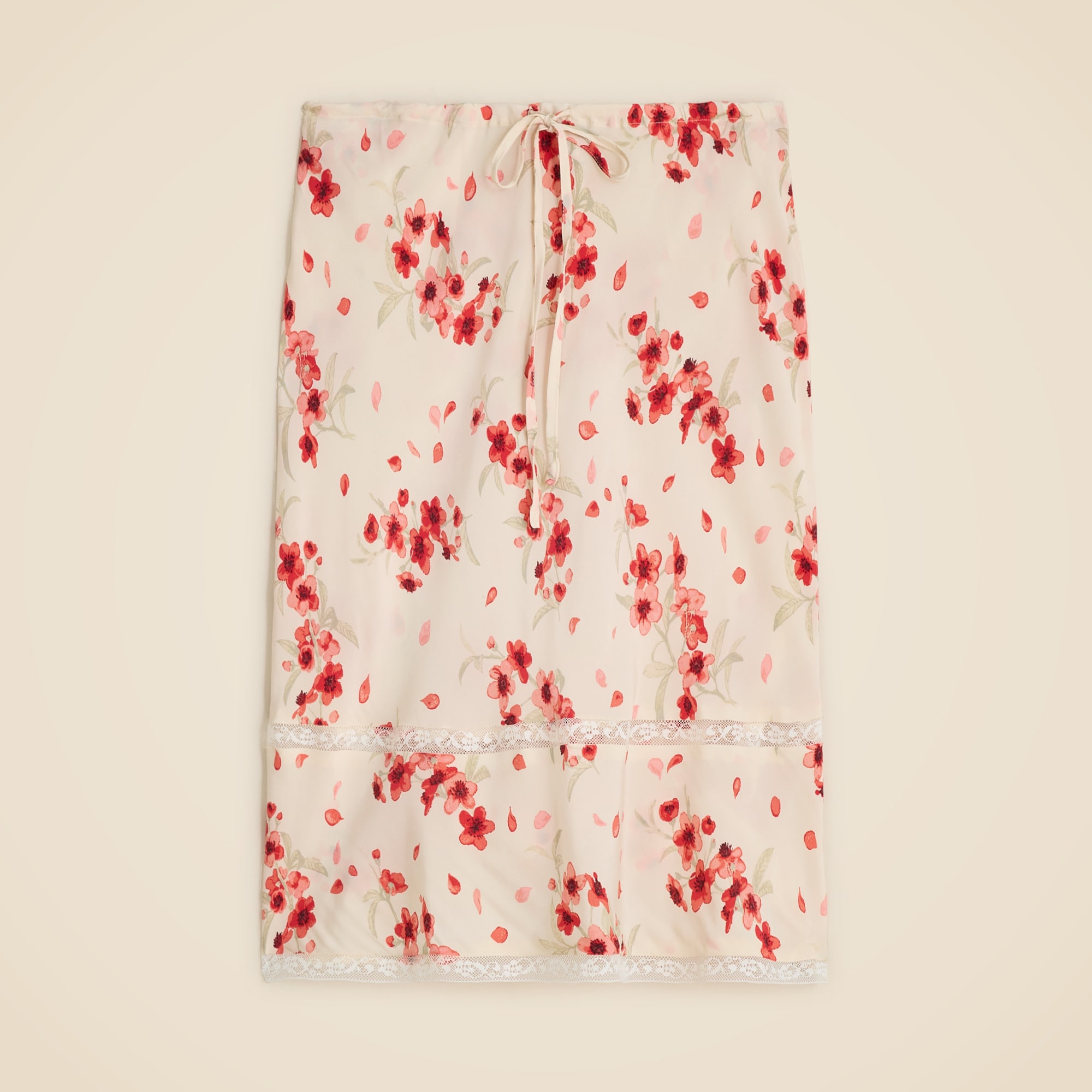 Rouje X J.Crew Poème skirt in vintage floral