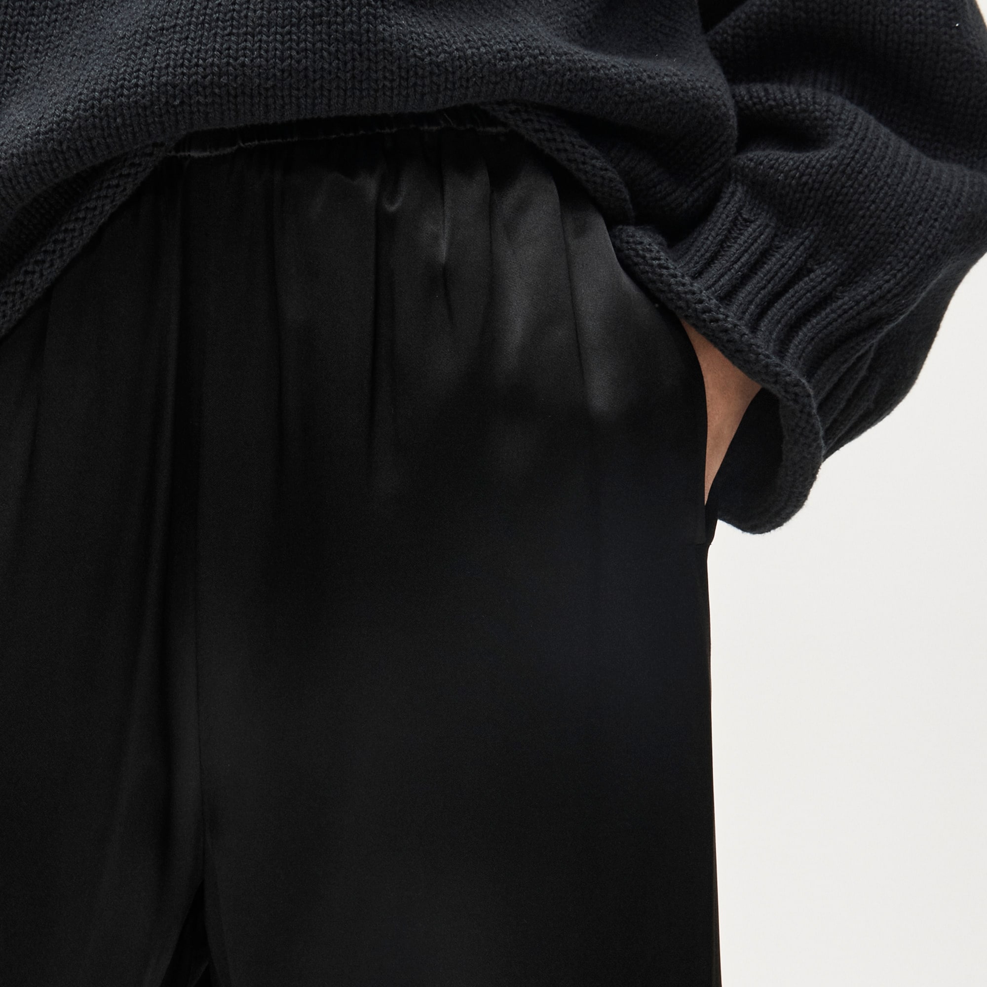 Cosmo pant in luster charmeuse