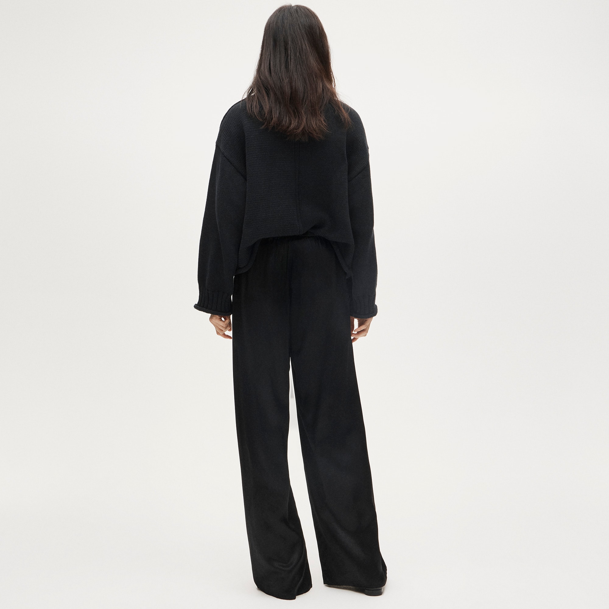 Cosmo pant in luster charmeuse