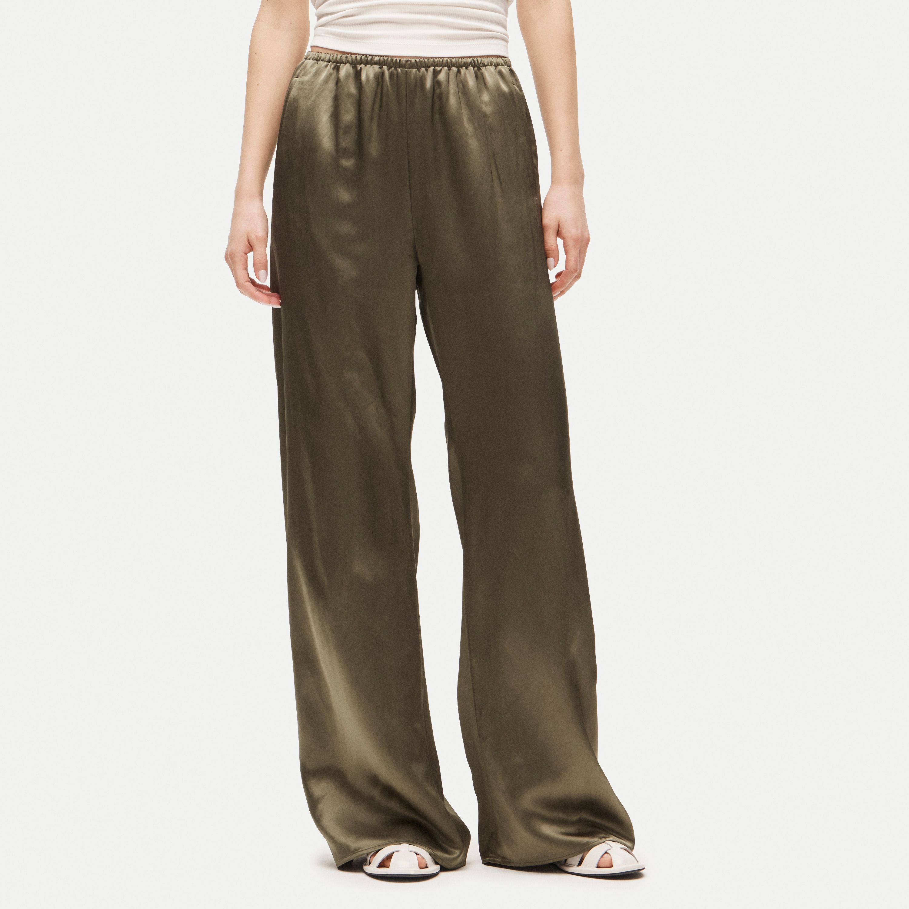 Cosmo pant in luster charmeuse