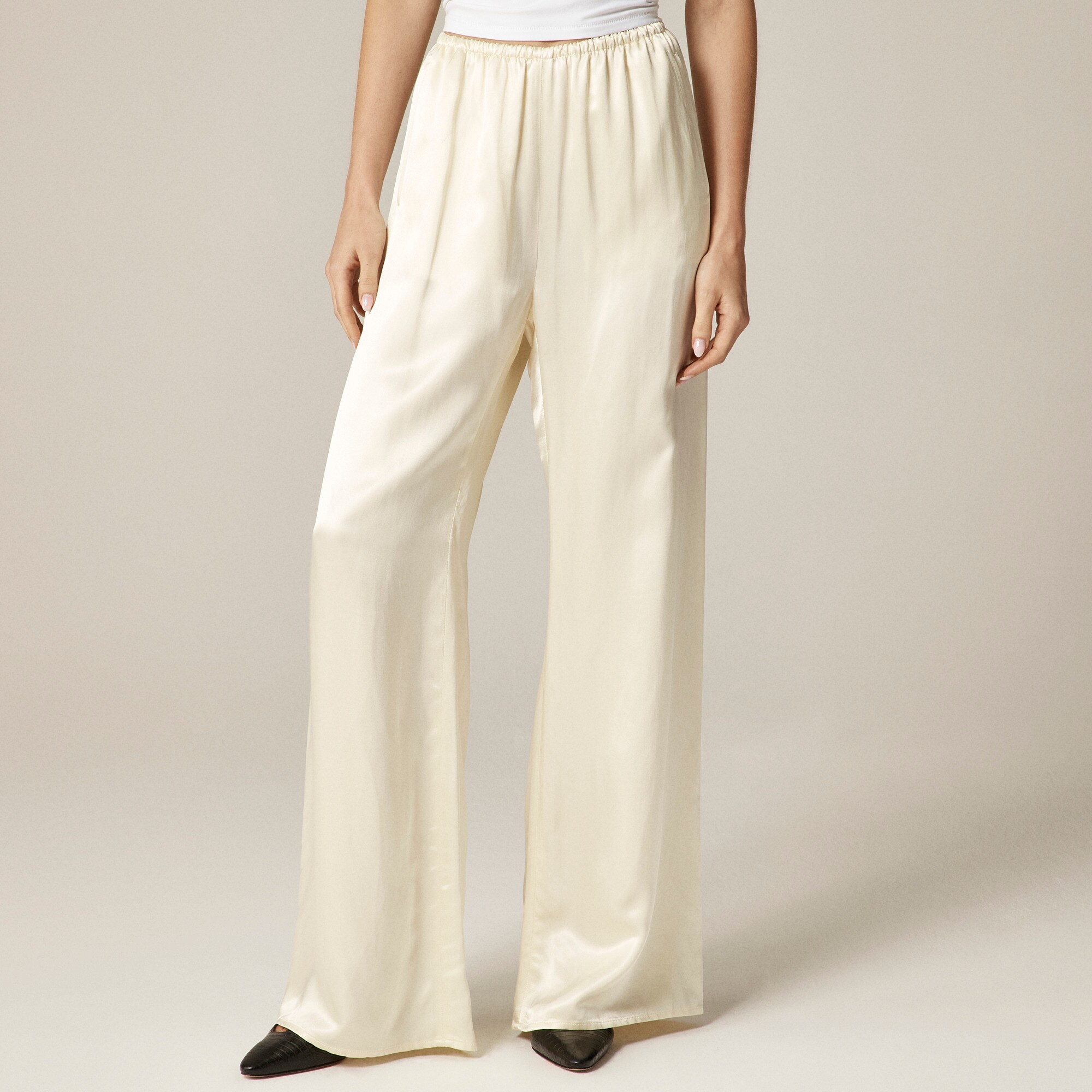 Cosmo pant in luster charmeuse